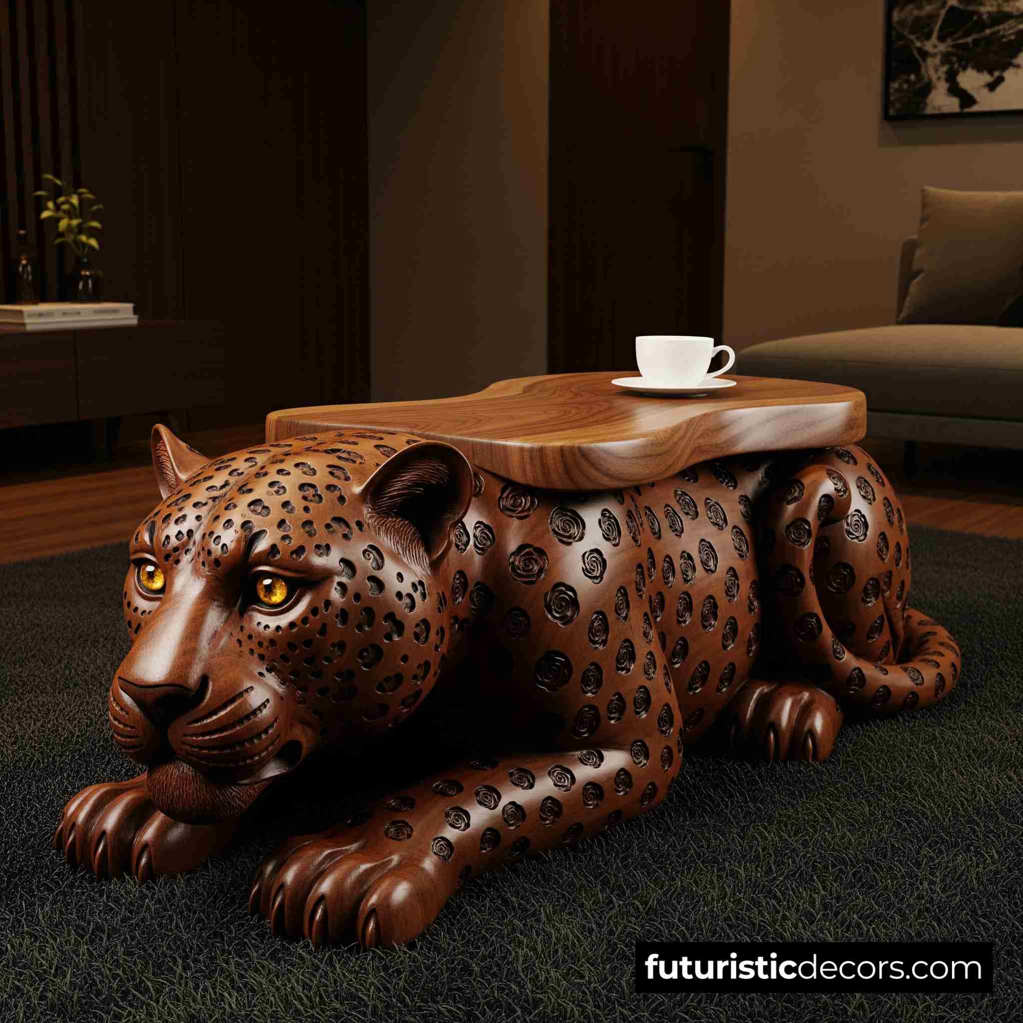 Leopard Coffee Tables