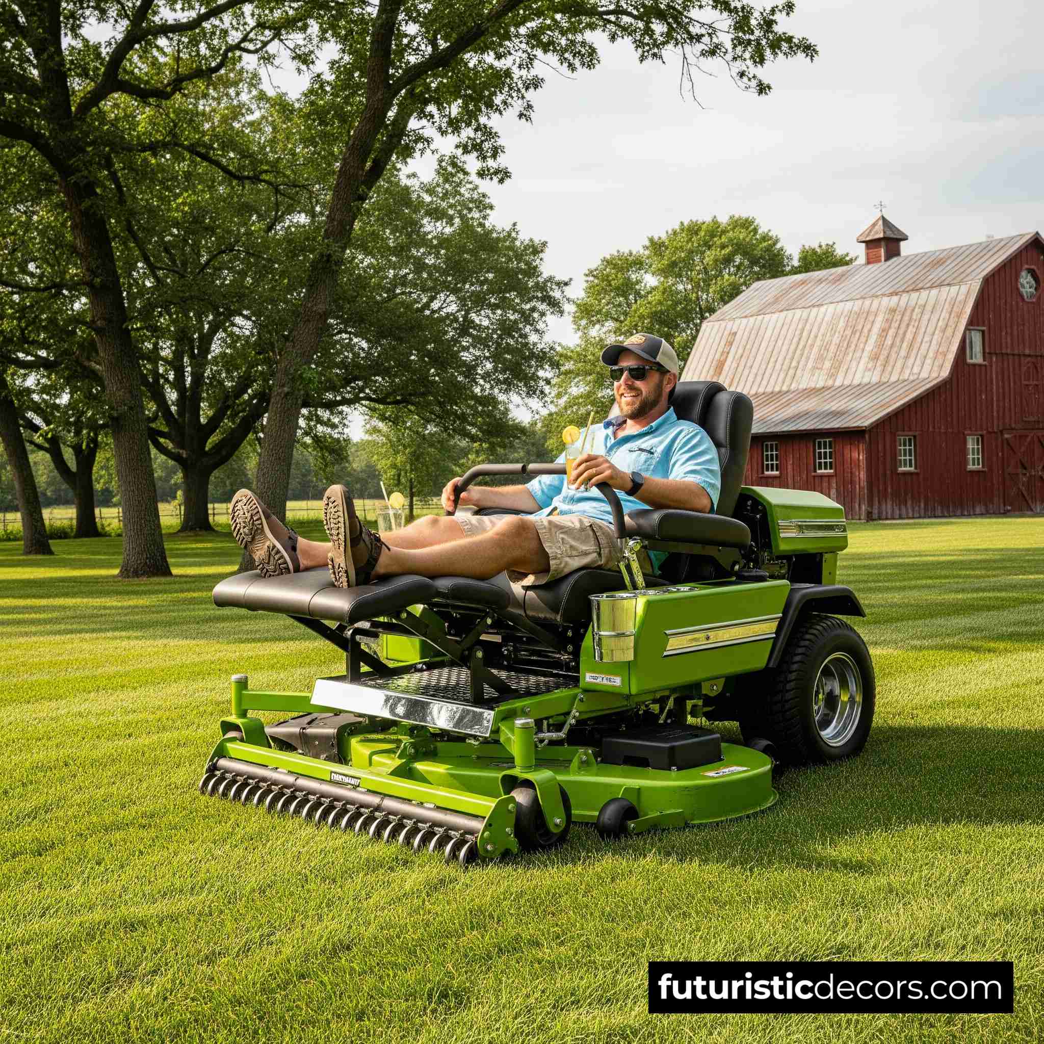 Recliner Lawn Mower