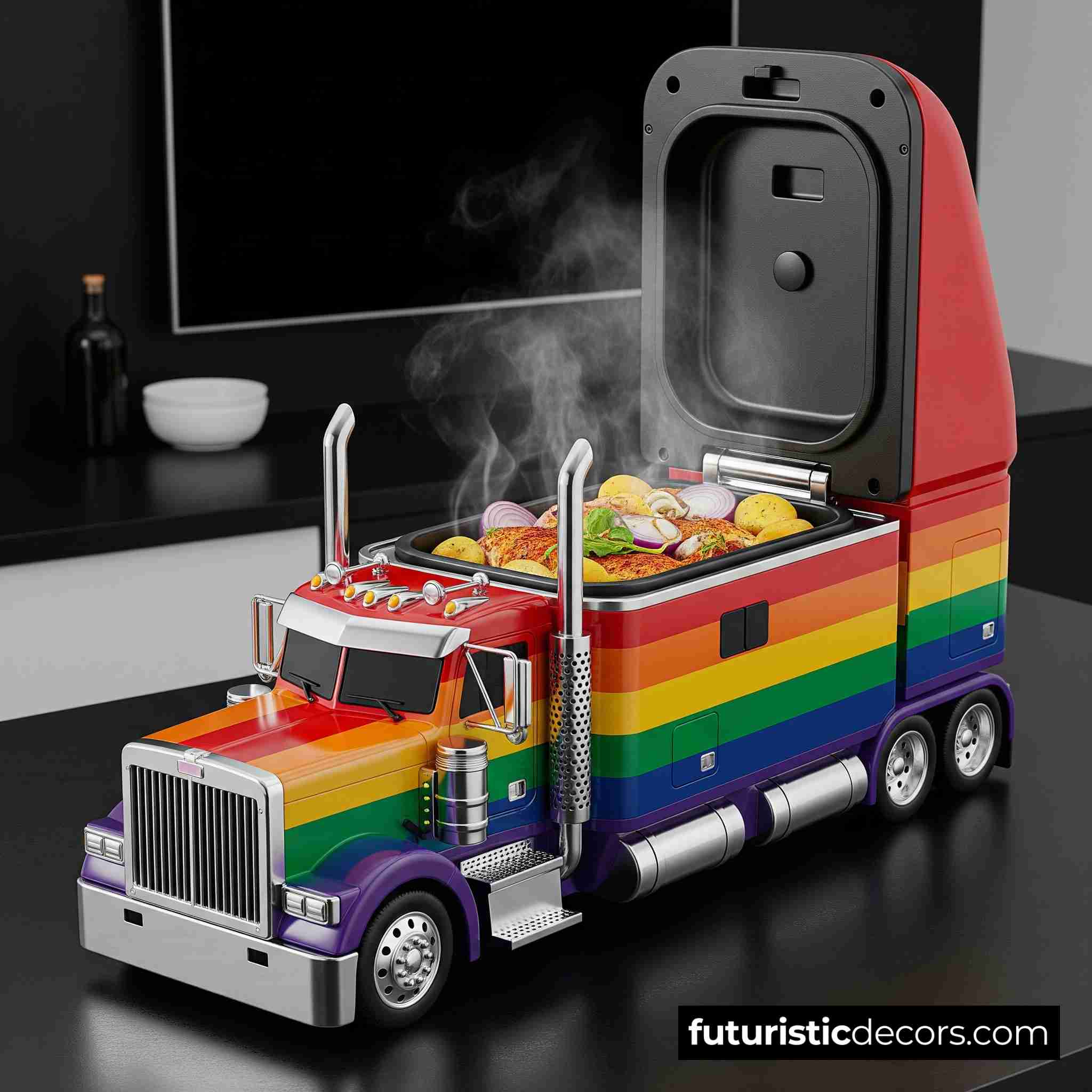 Semi-truck Slow Cooker