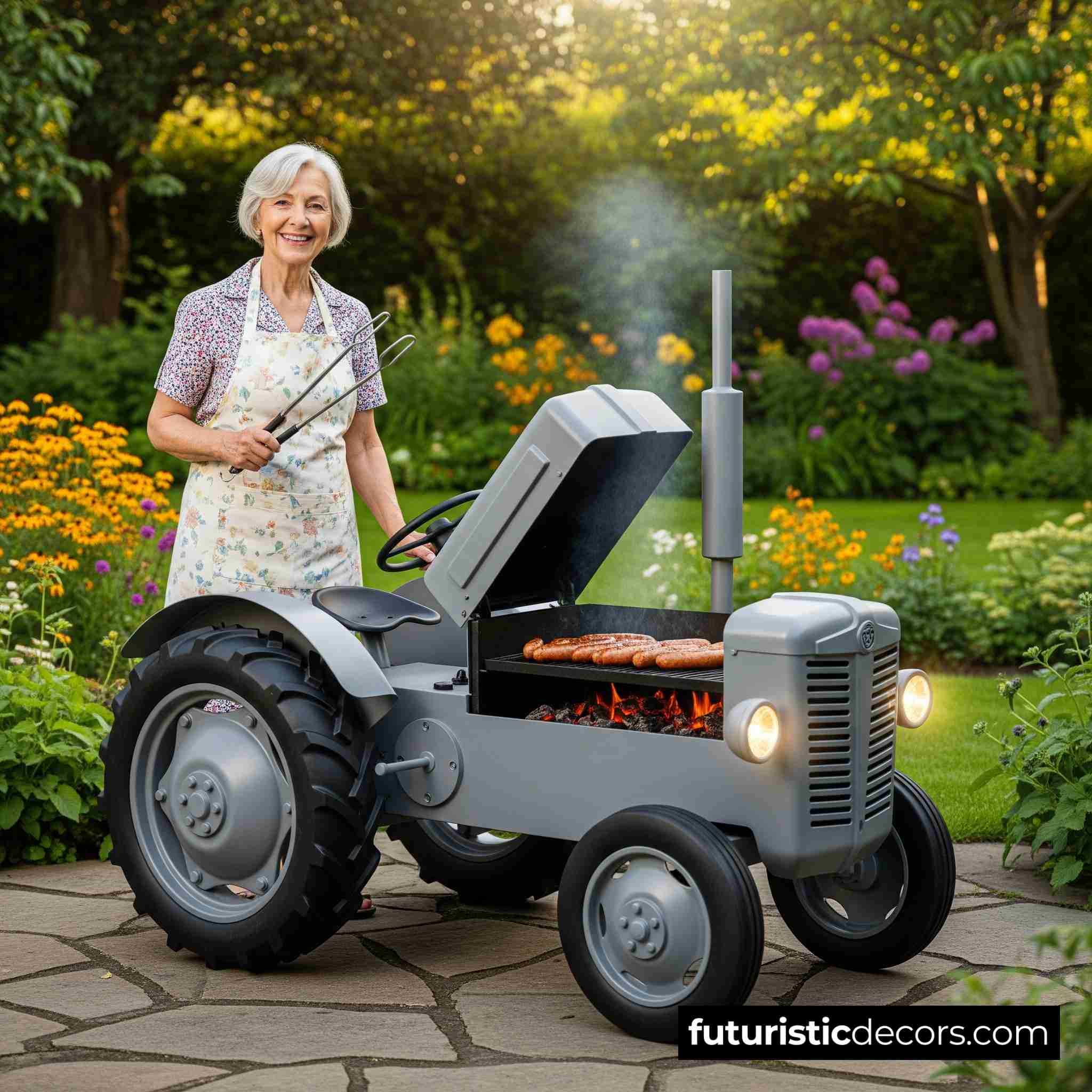 Tractor BBQ Grills