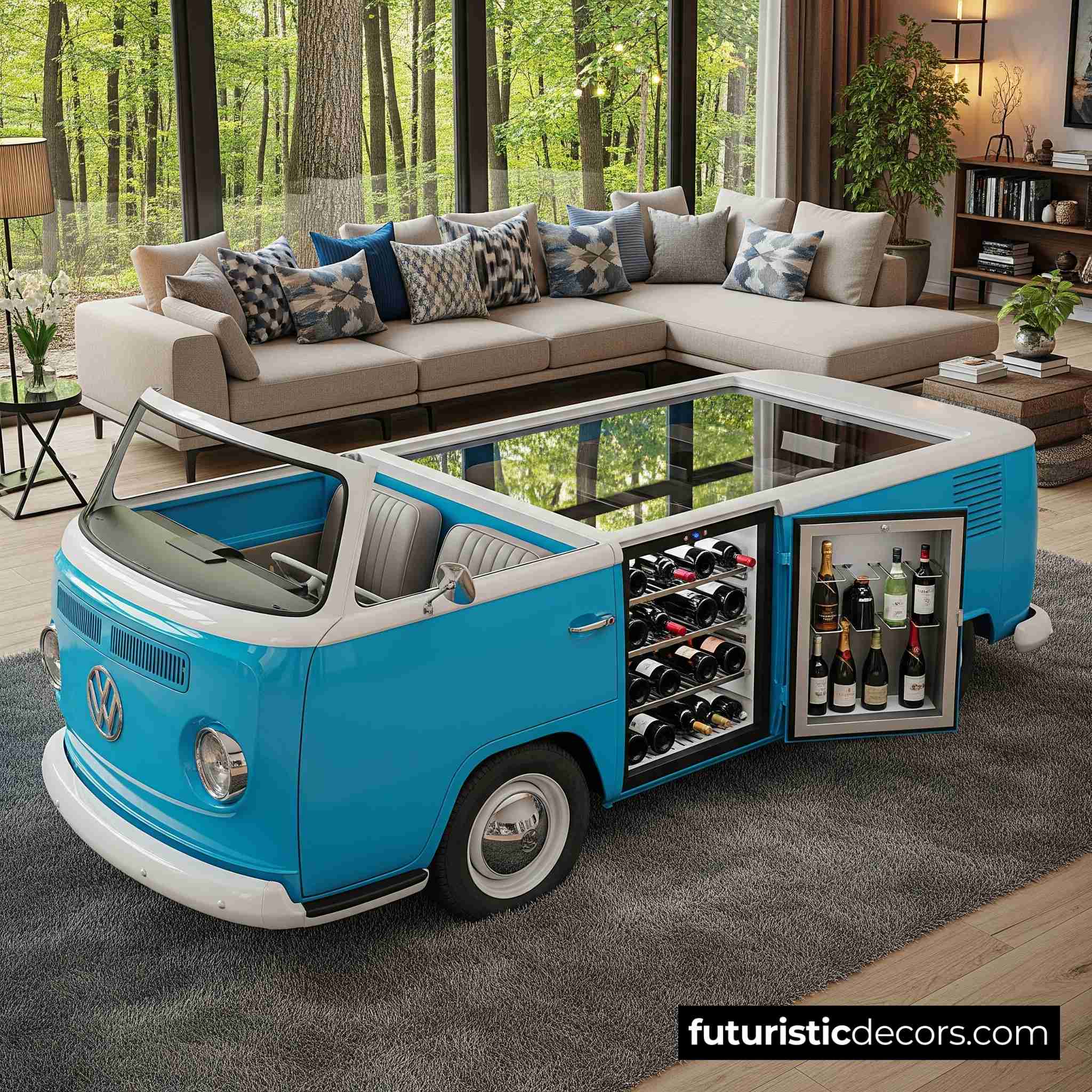 Volkswagen Bus Coffee Table
