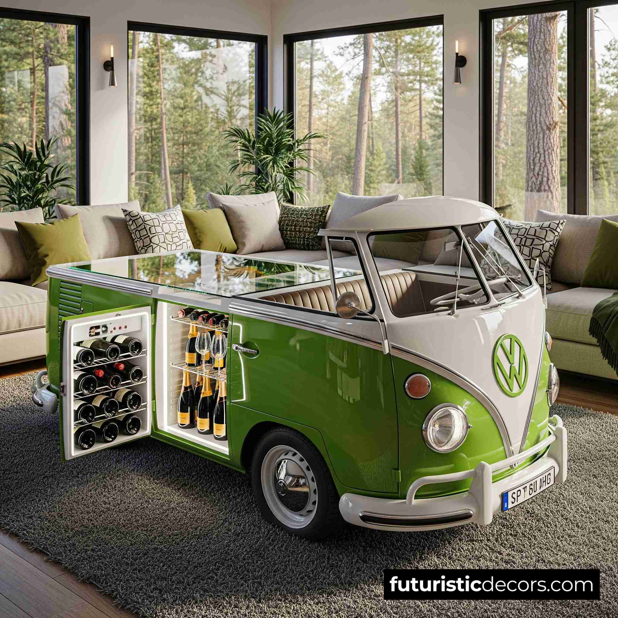 VW Bus Coffee Table