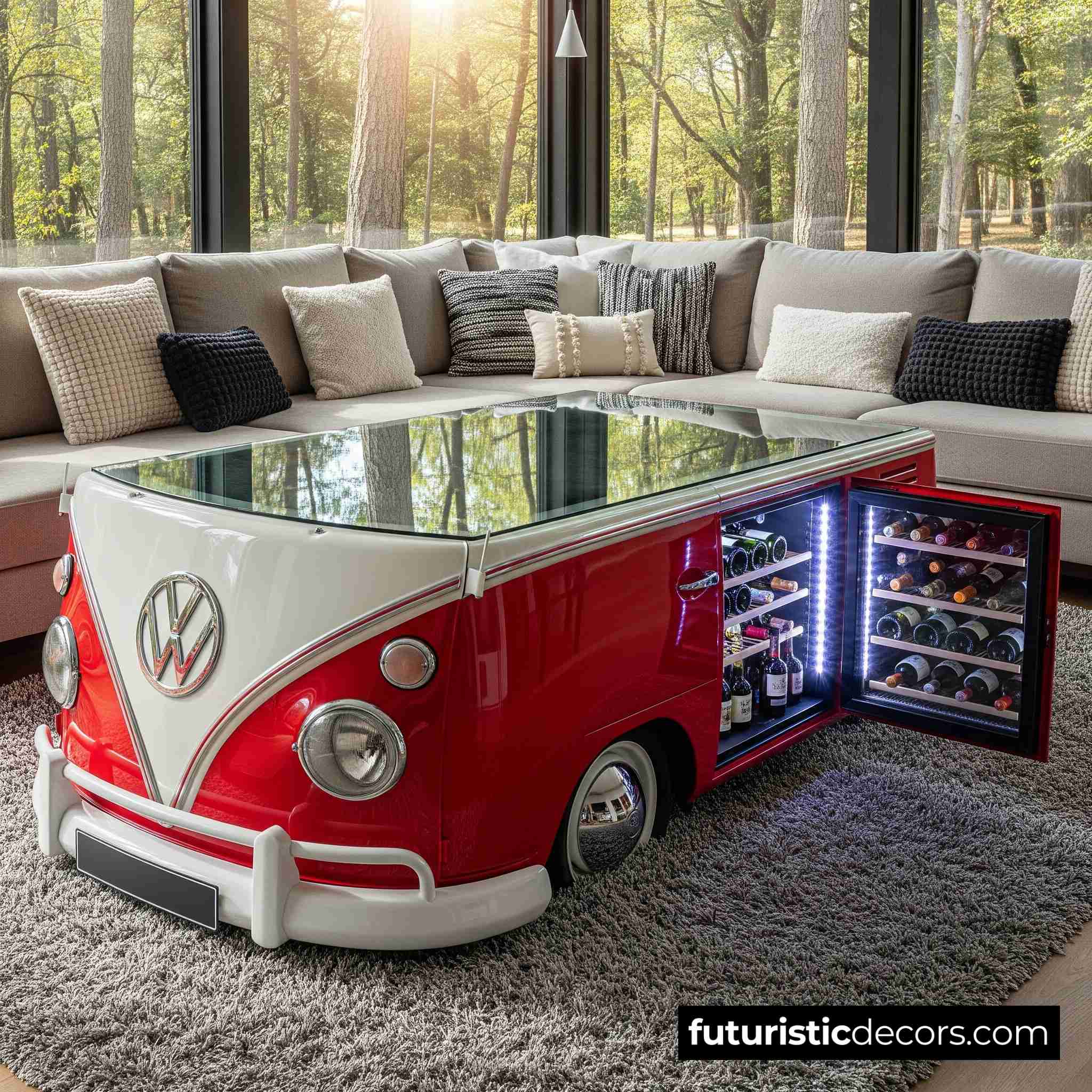 VW Bus Coffee Table