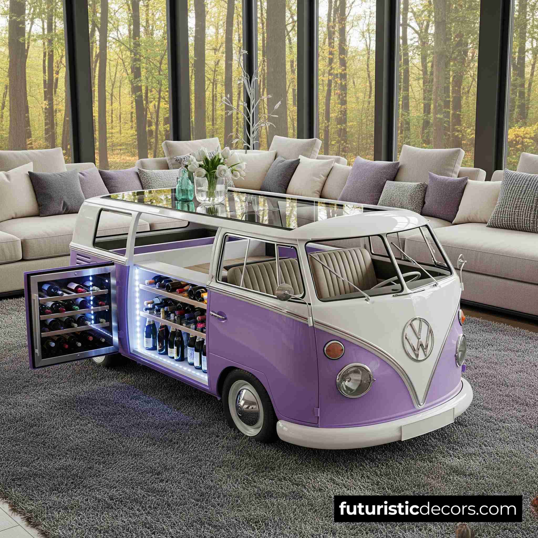 VW Bus Coffee Table