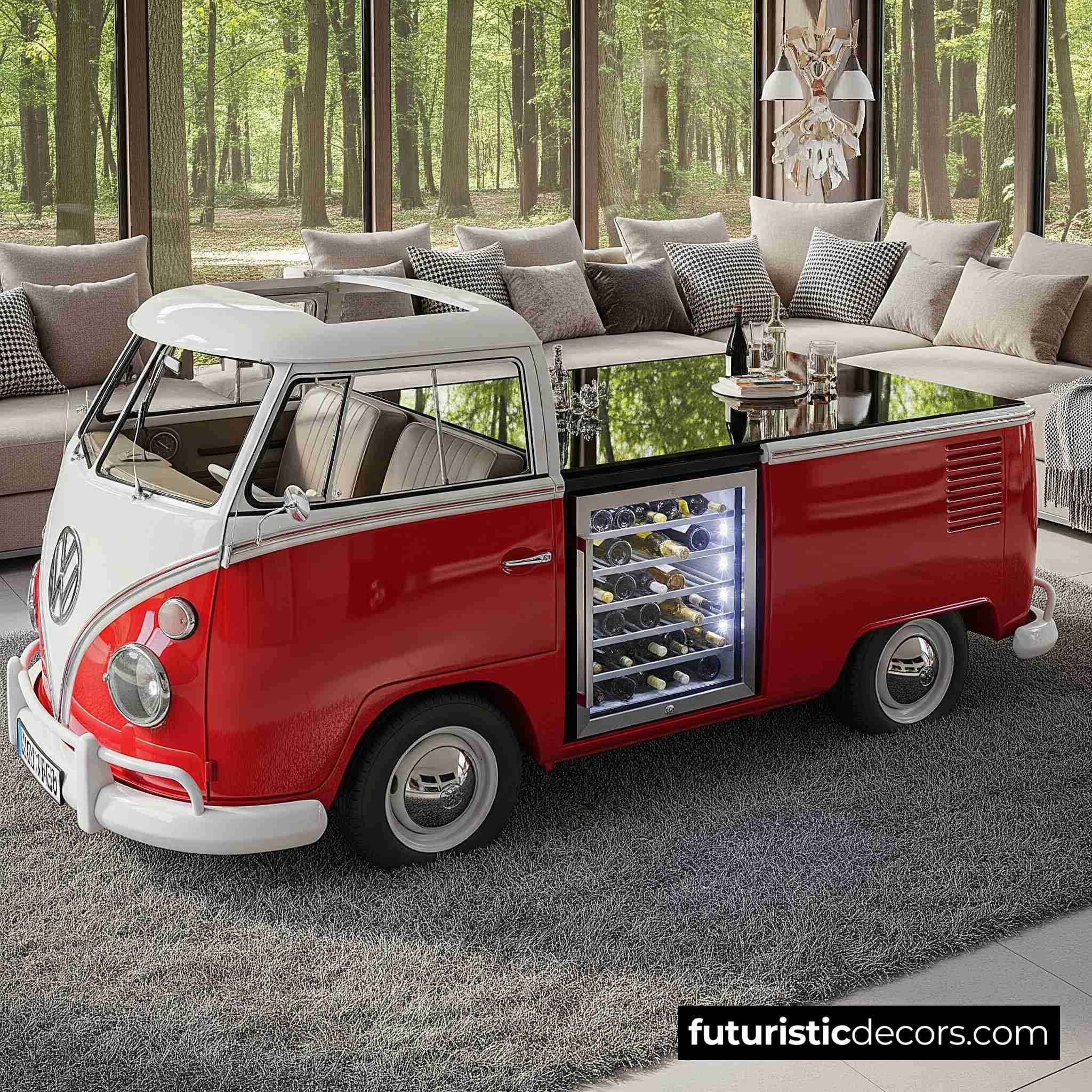 VW Bus Coffee Table
