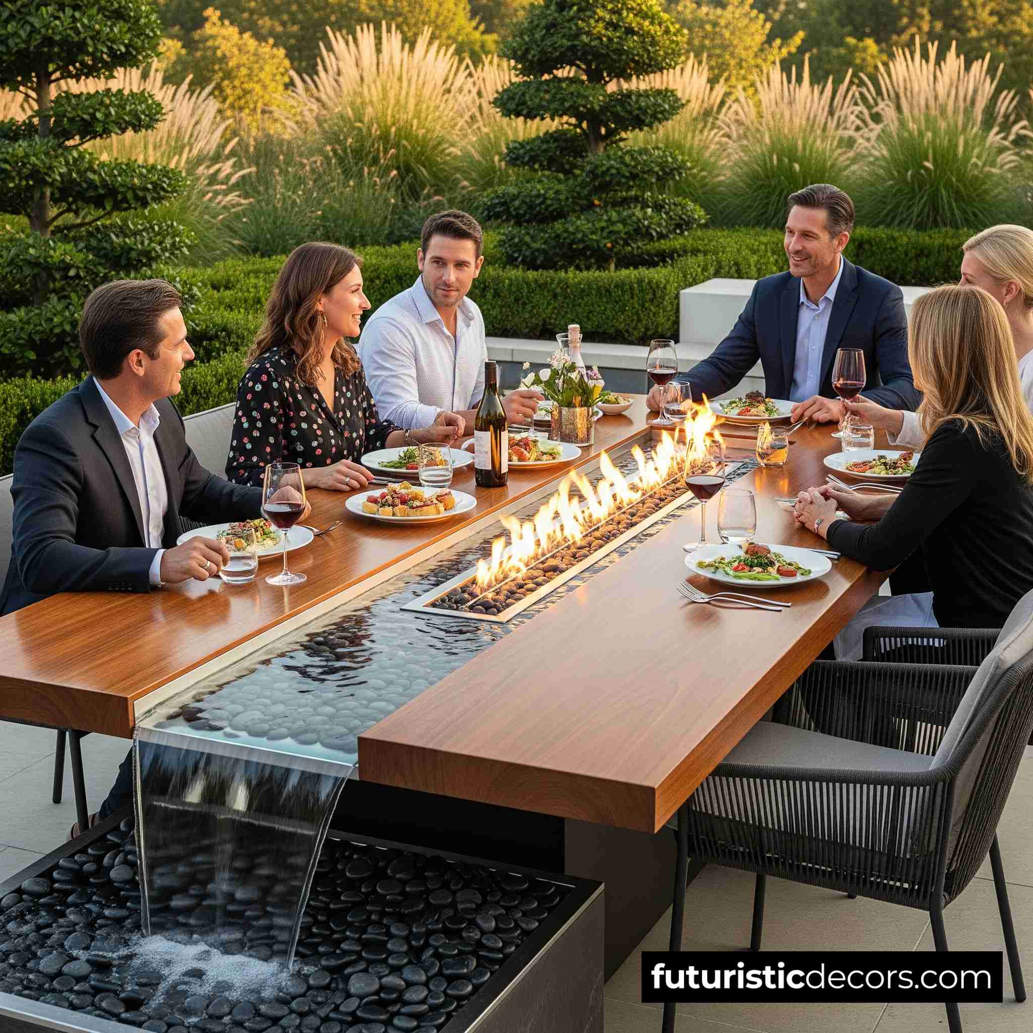Waterfall Patio Tables