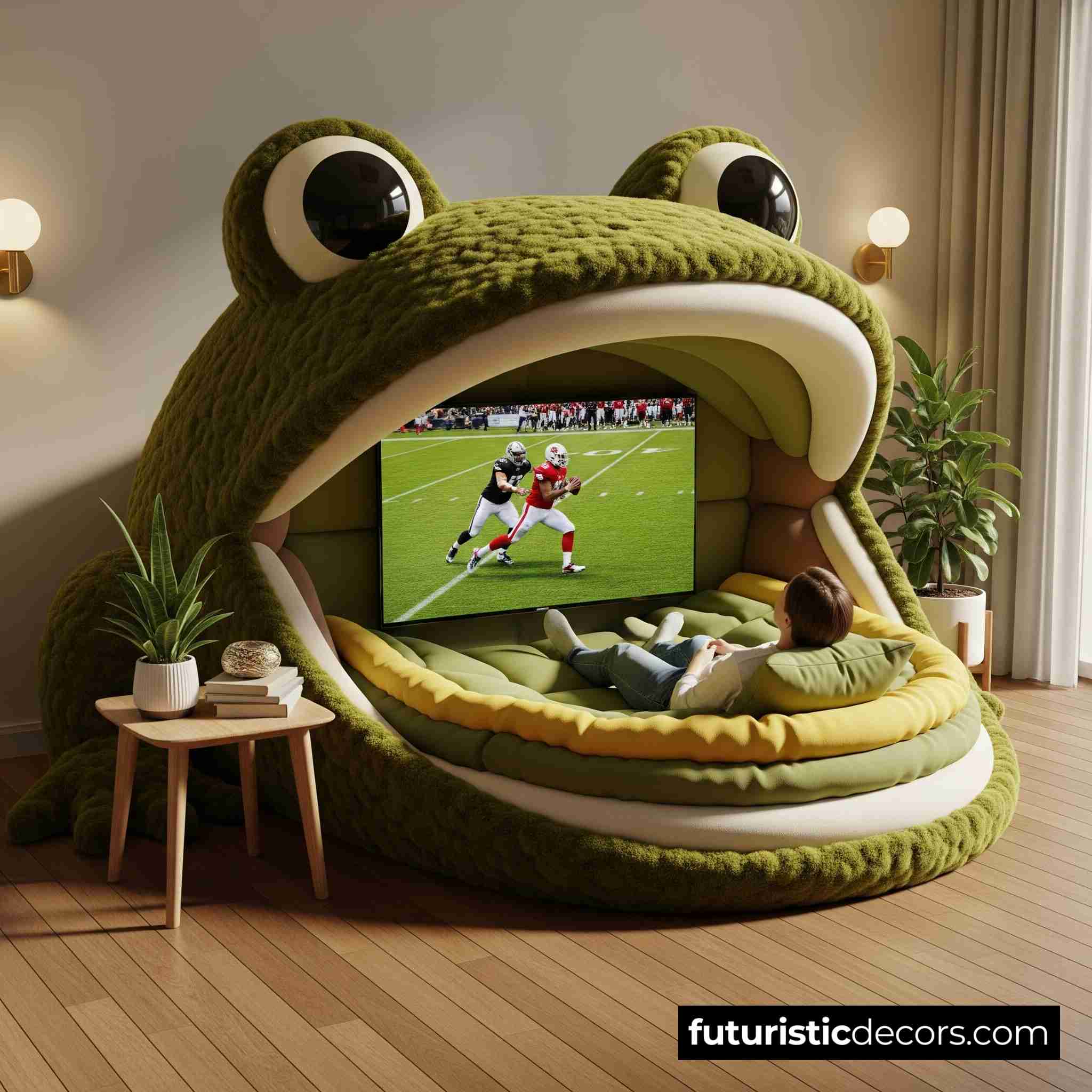 Giant Animal Mouth Loungers