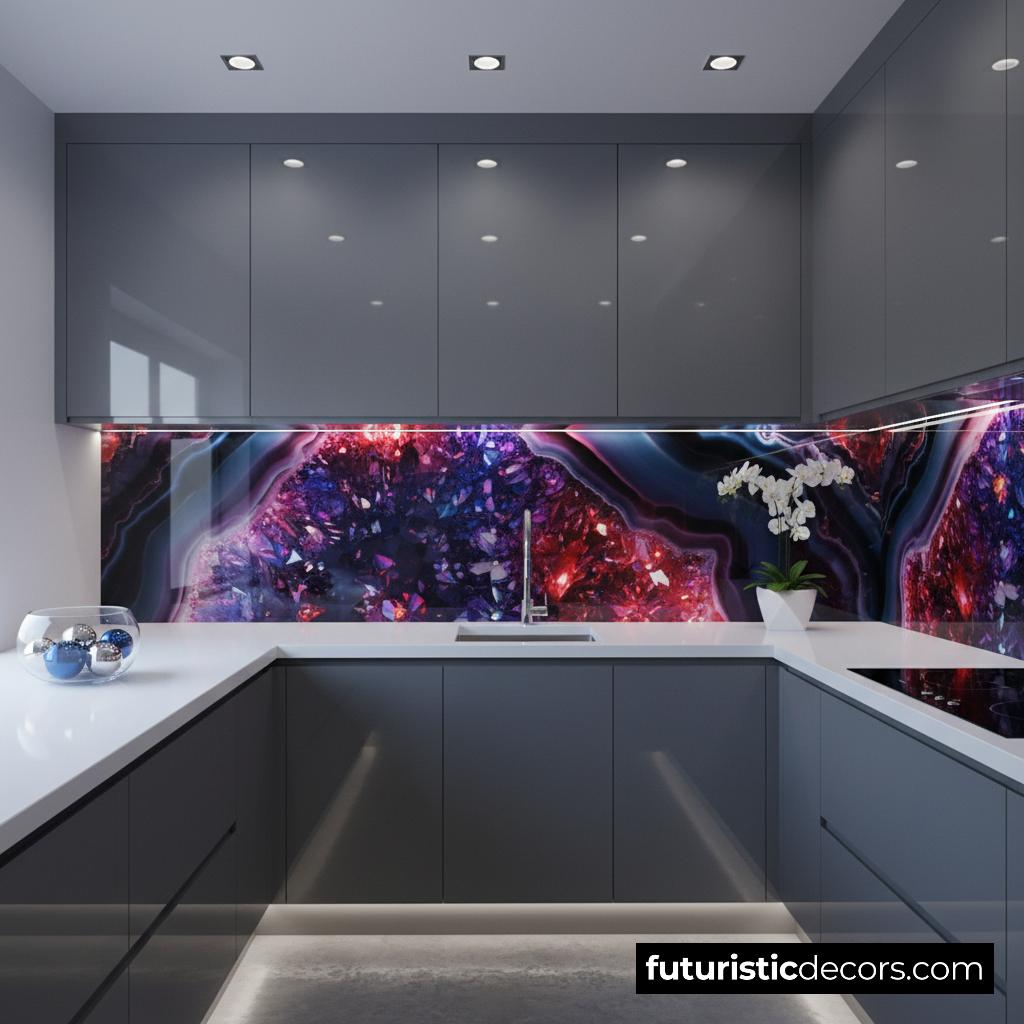 Geode Backsplash