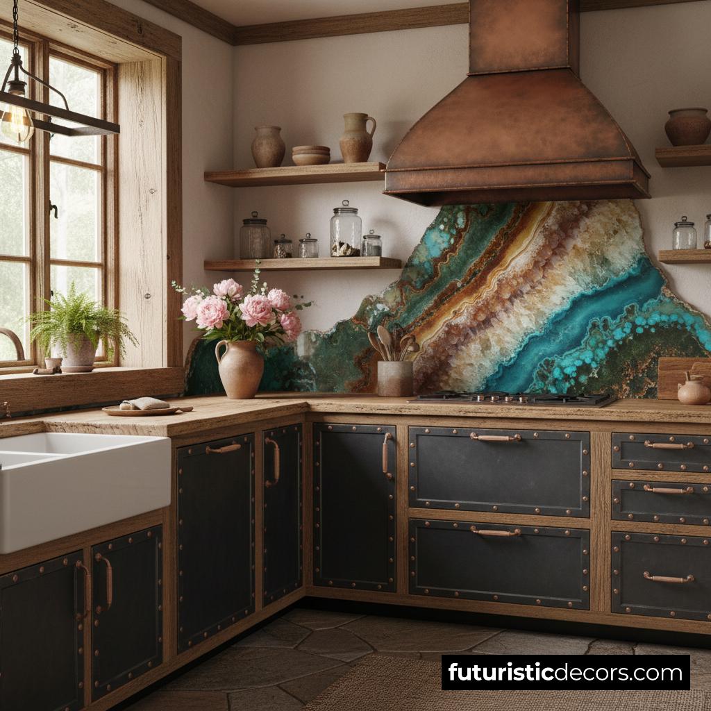 Geode Backsplashes