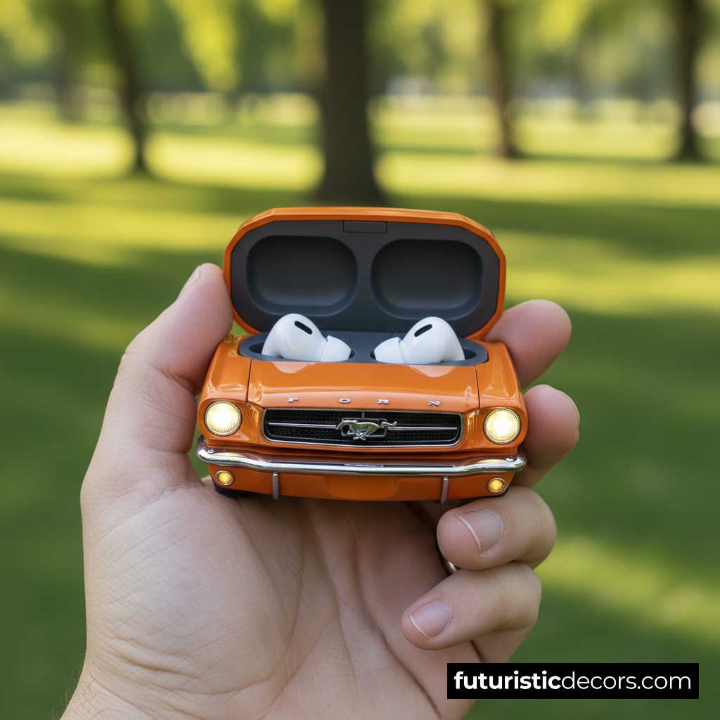 Mustang-shaped Earbuds