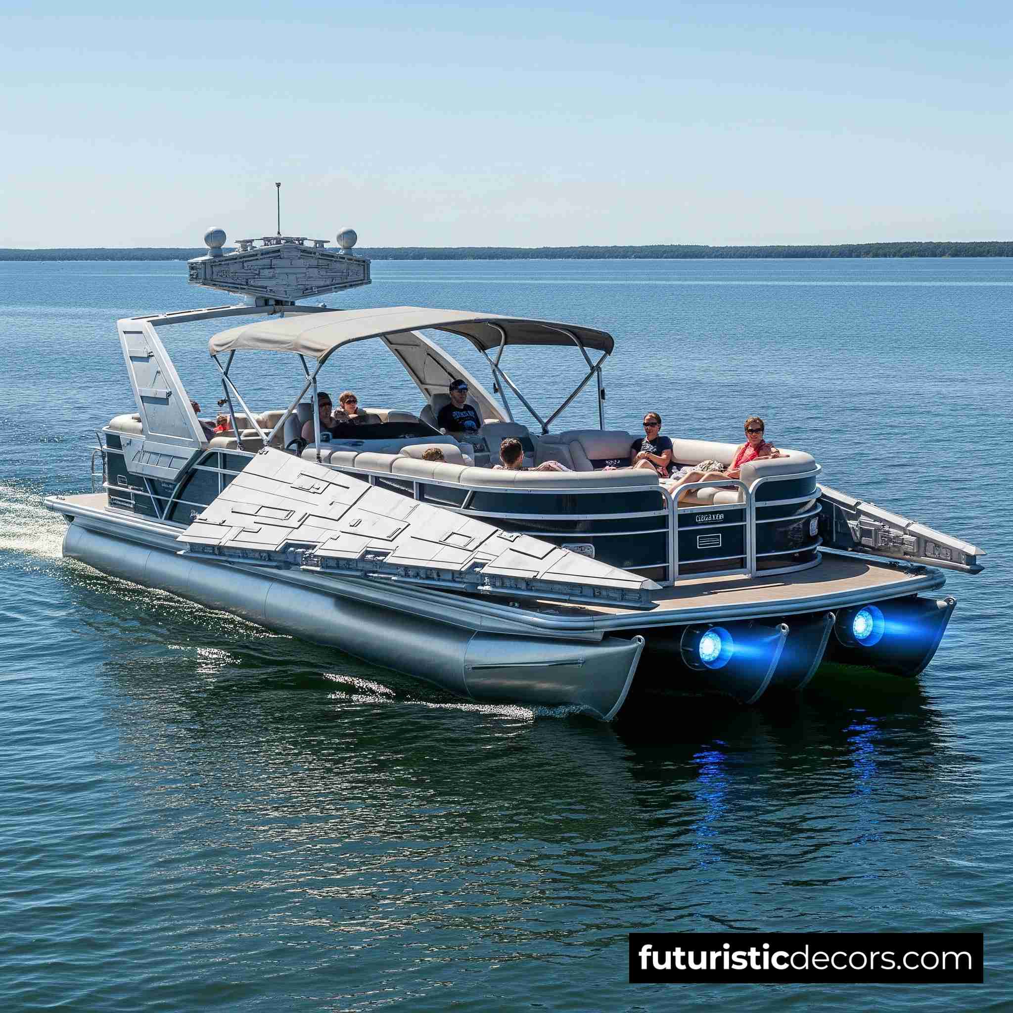 Star Wars Pontoon Boat