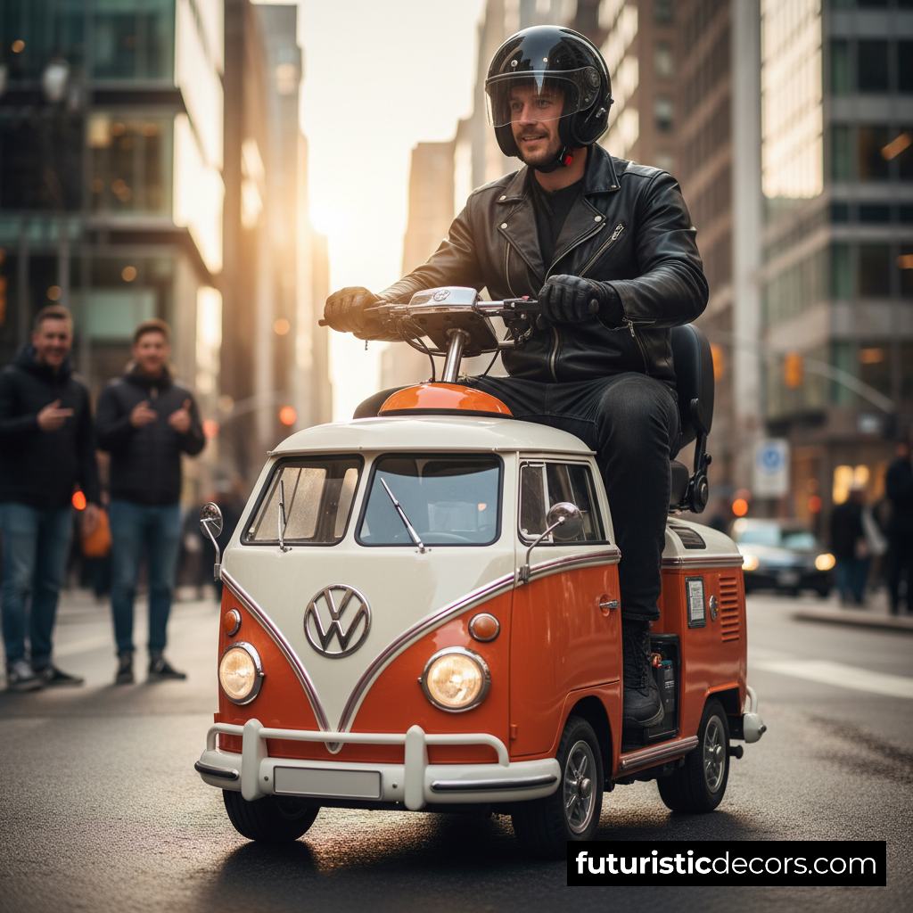 Volkswagen bus mobility scooters