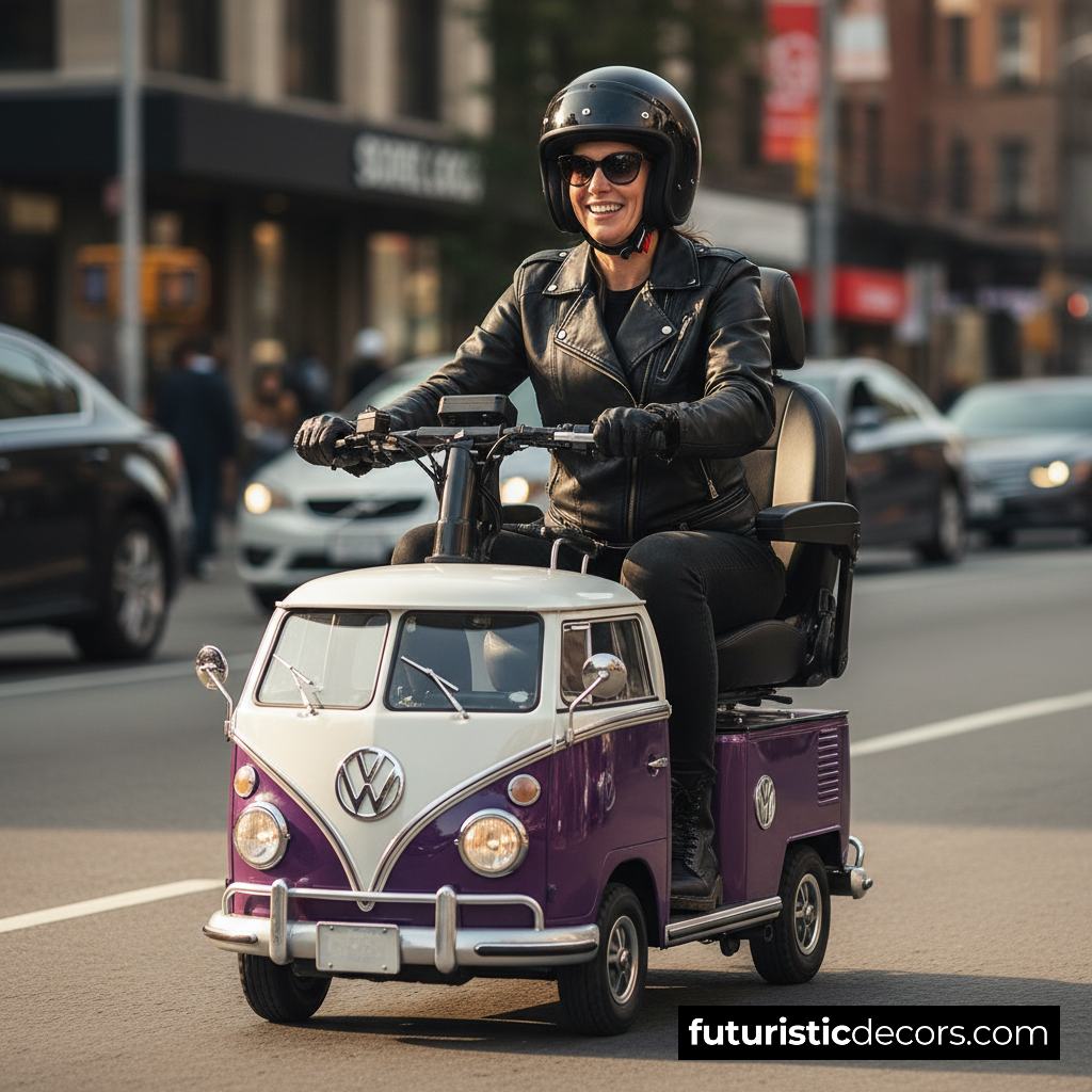 Volkswagen bus mobility scooters