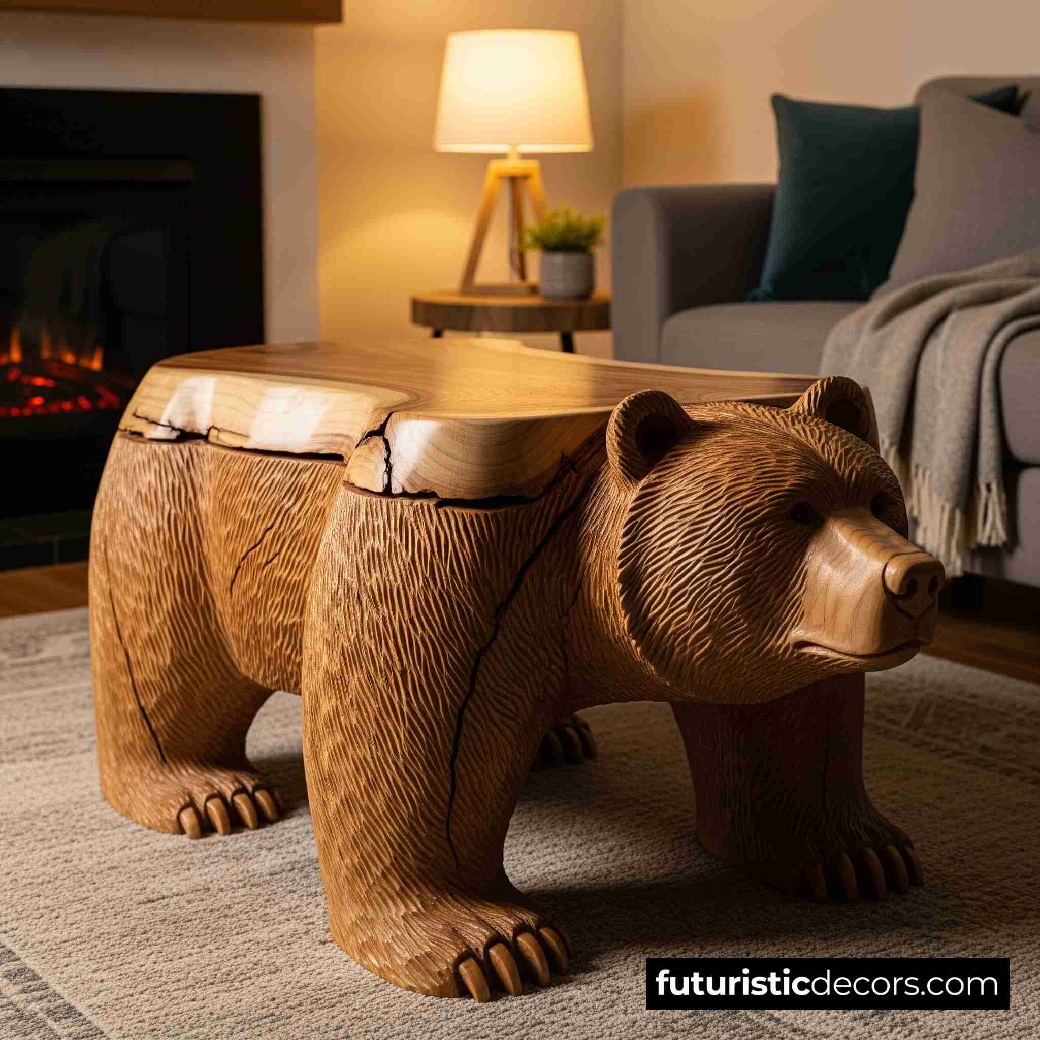 Wooden Animal Coffee Tables