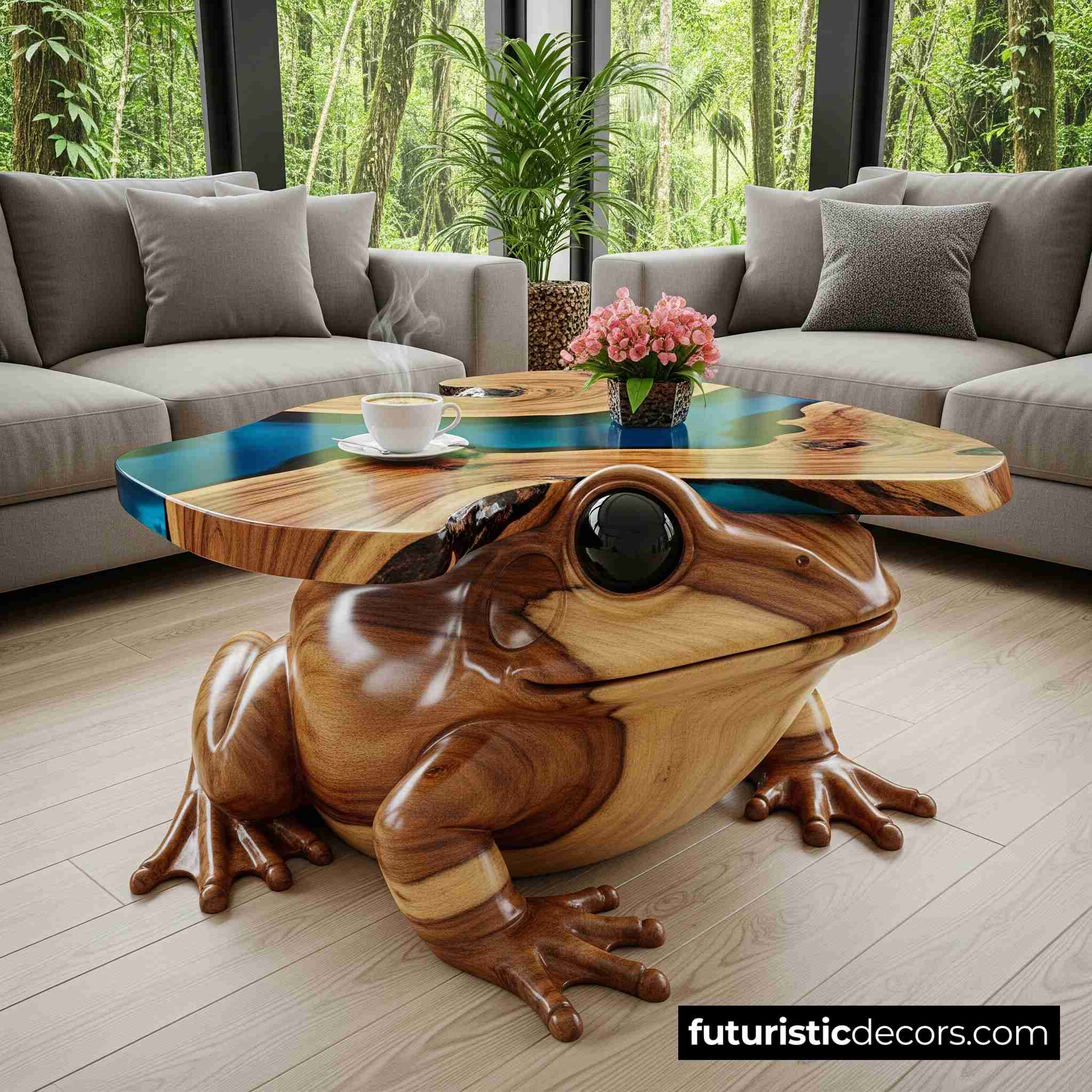 Wooden Animal Coffee Tables