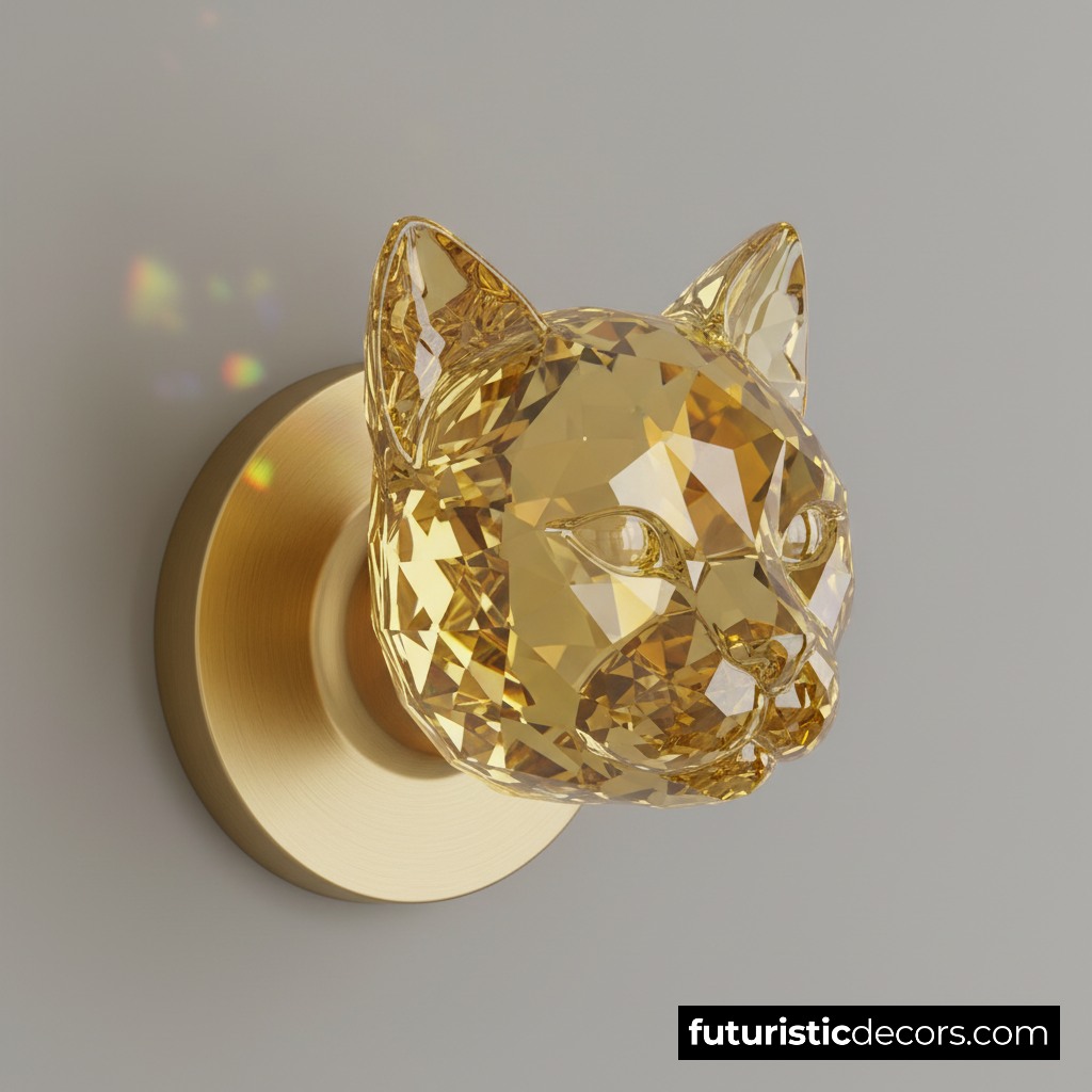 Cat Door Knob