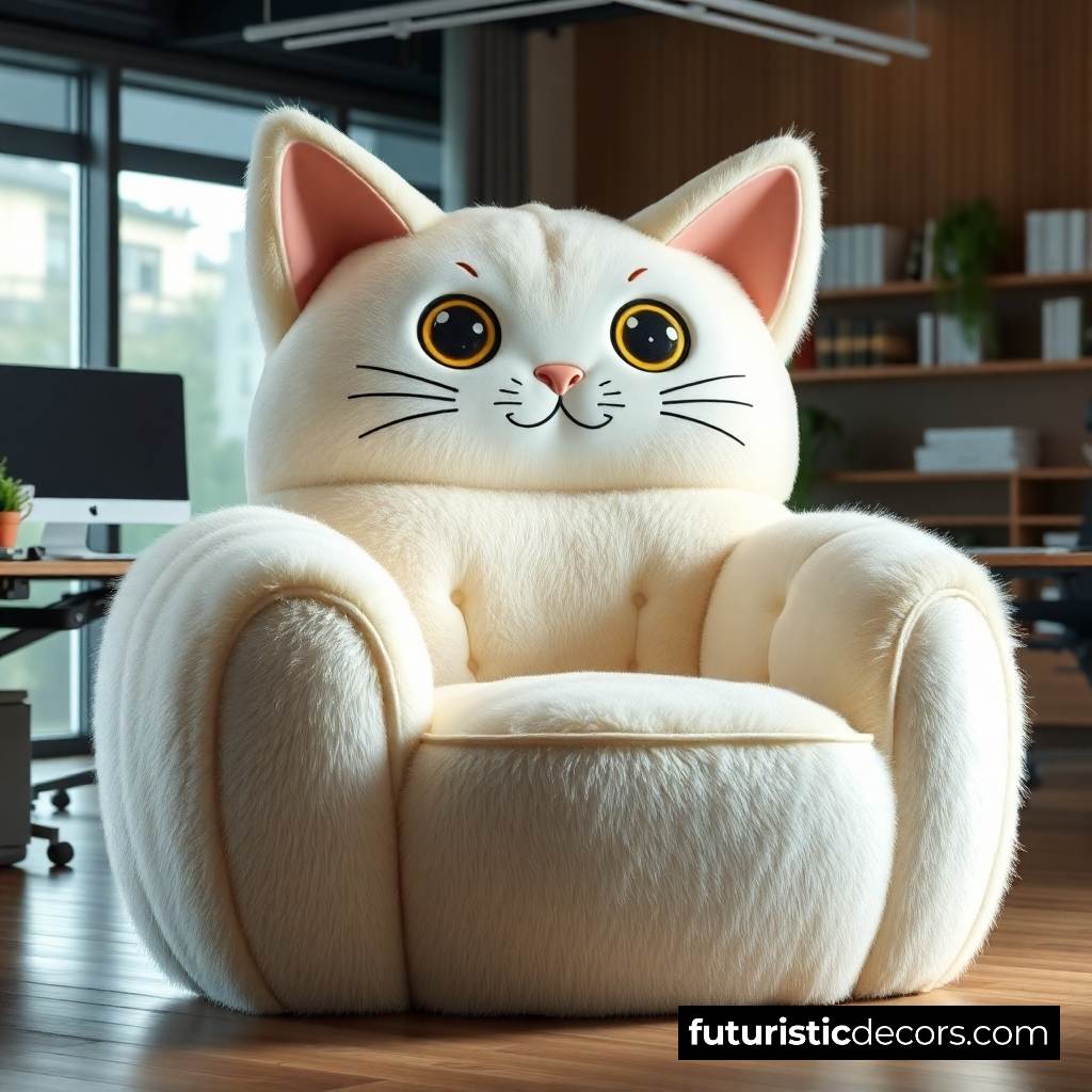 Cat themed armchair