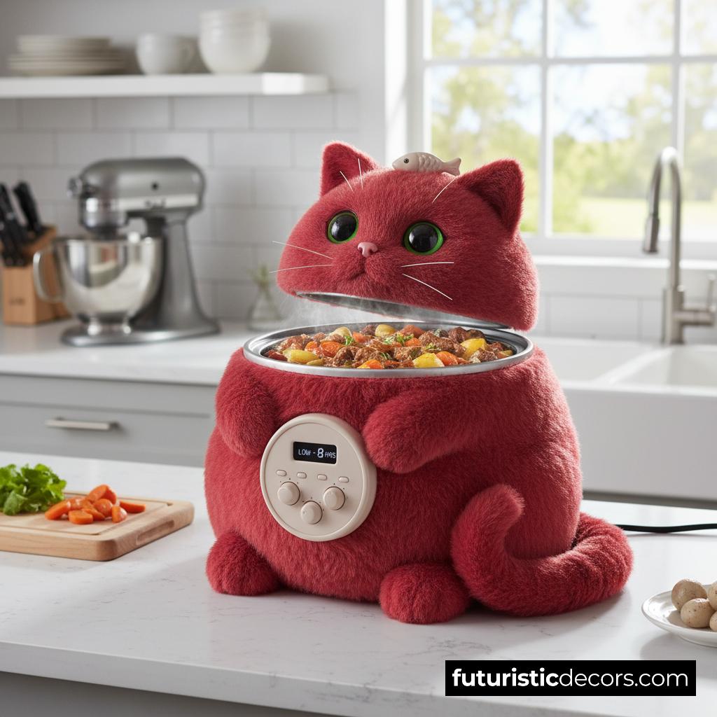 Cat Slow Cookers