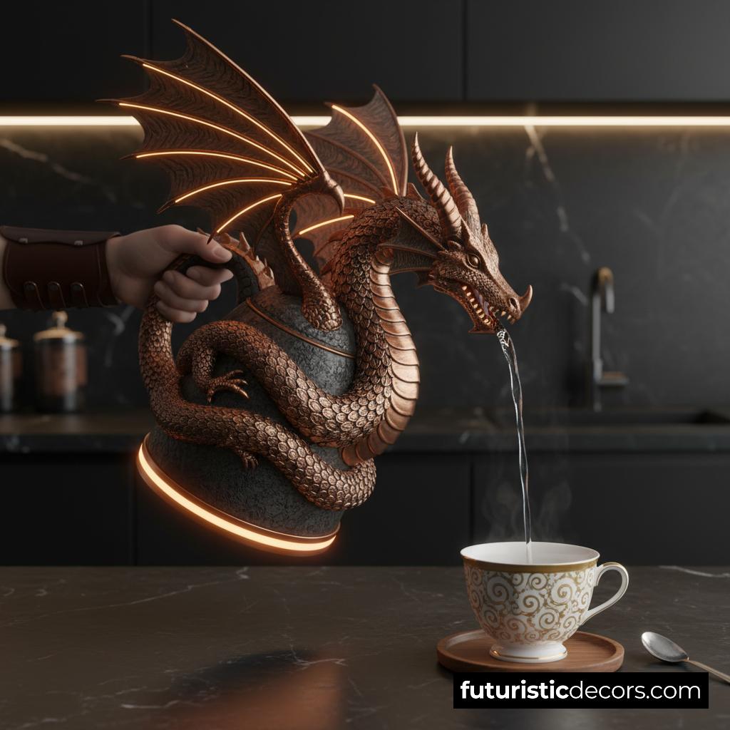 Dragon Shaped Electric Kettle