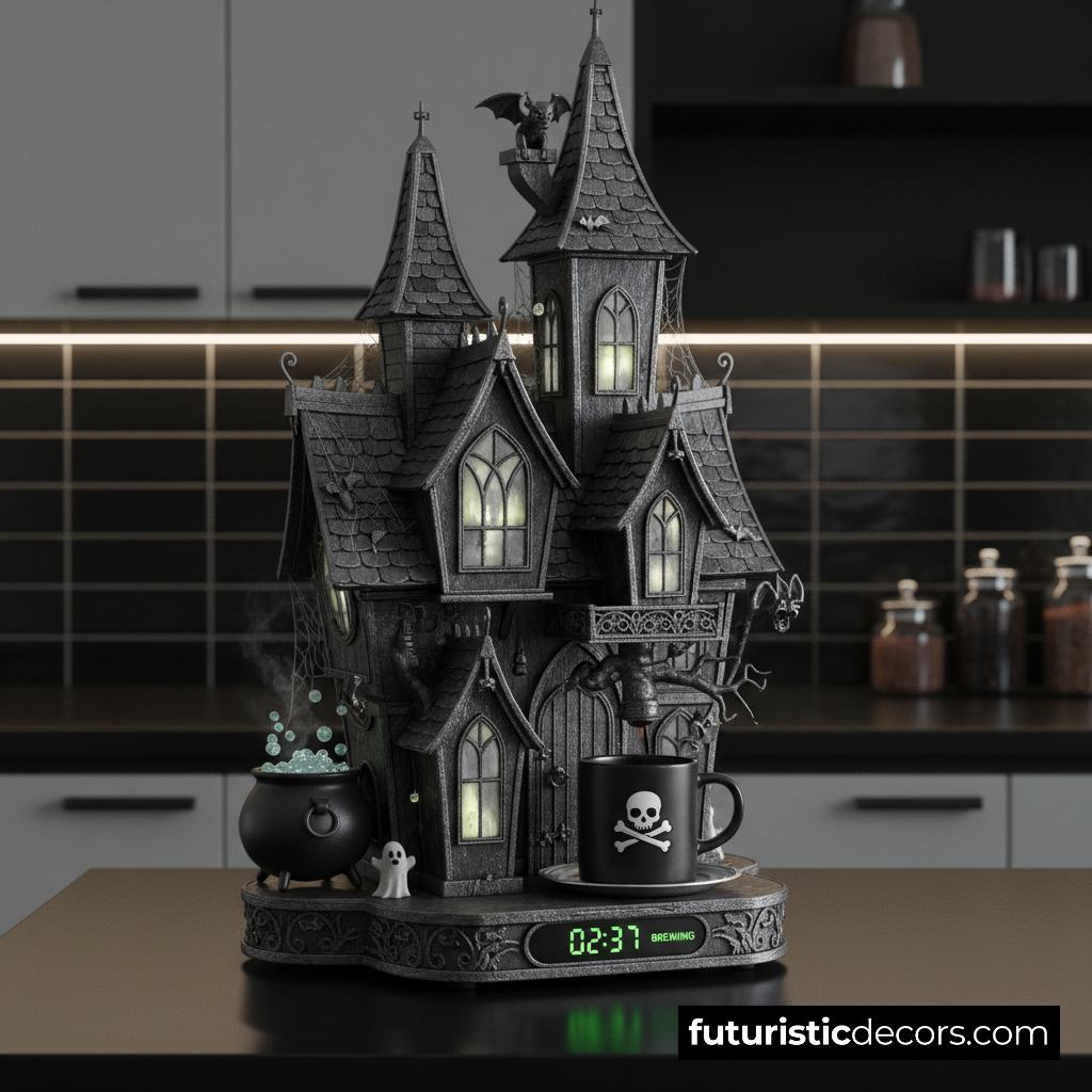 Haunted House Coffee Machine
