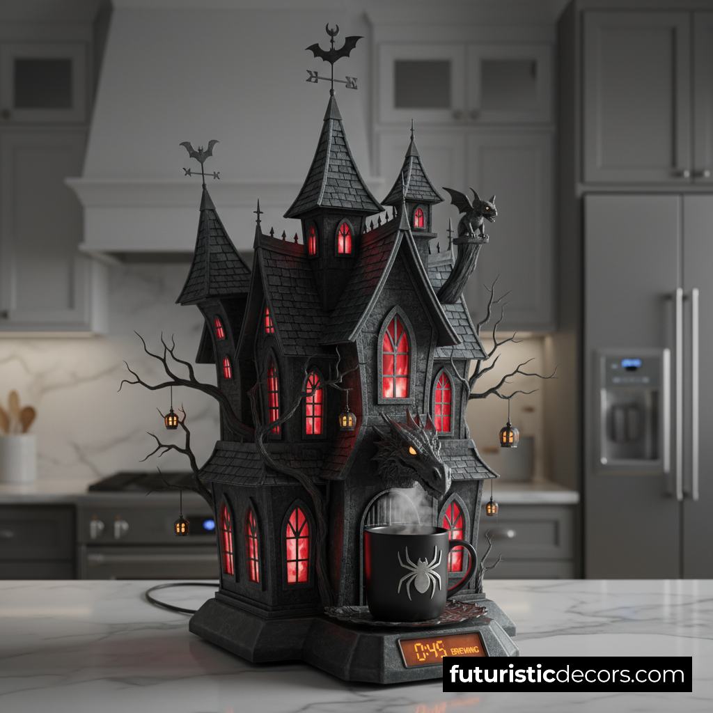 Haunted House Coffee Machine
