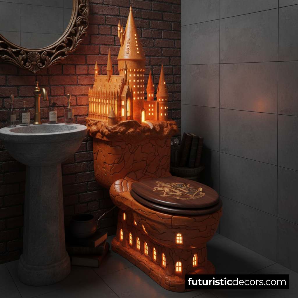 Hogwarts Castle Toilets