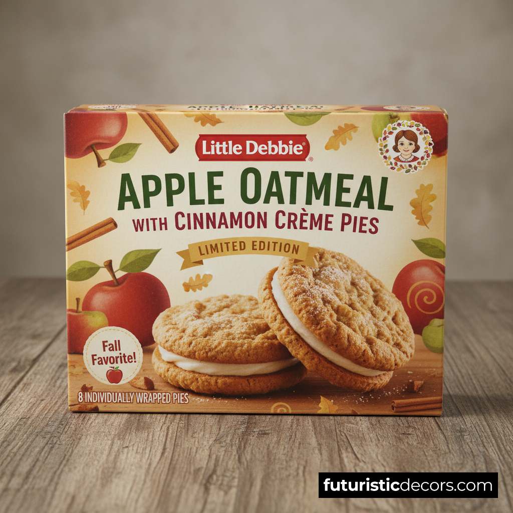 Apple Oatmeal Cinnamon Creme Pies