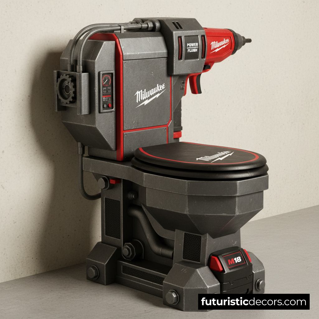 Power tool toilets