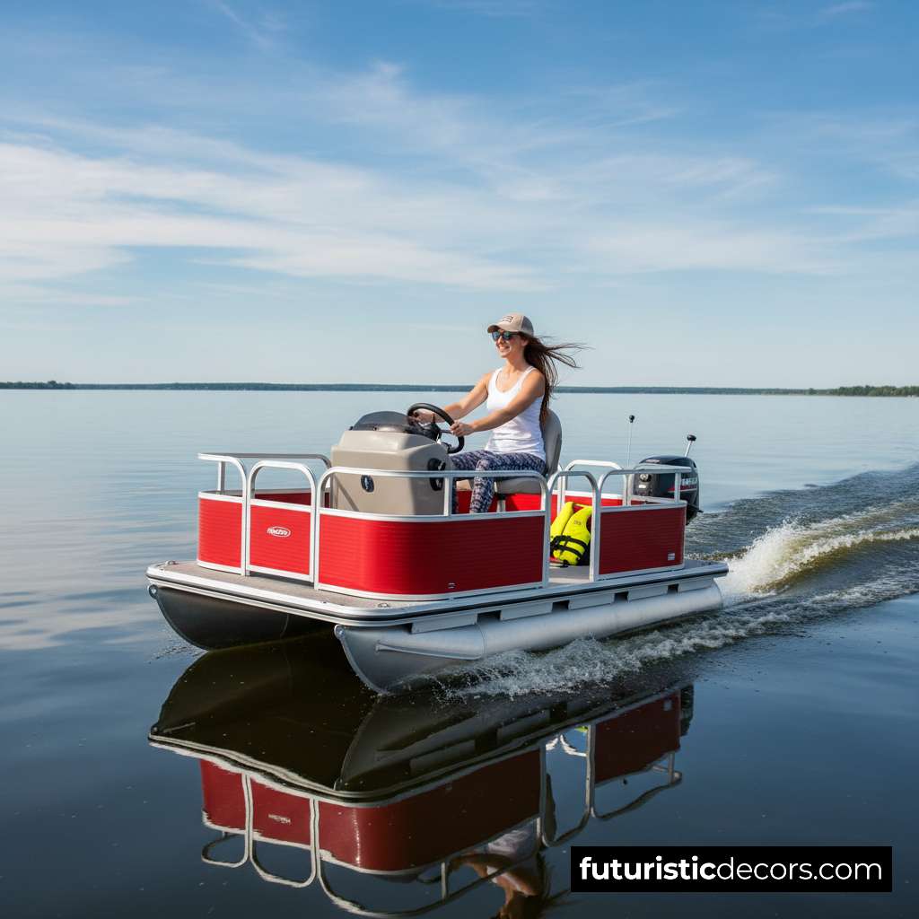One person pontoon boats