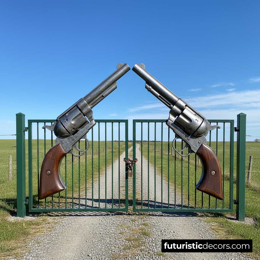 Revolver-shaped gate