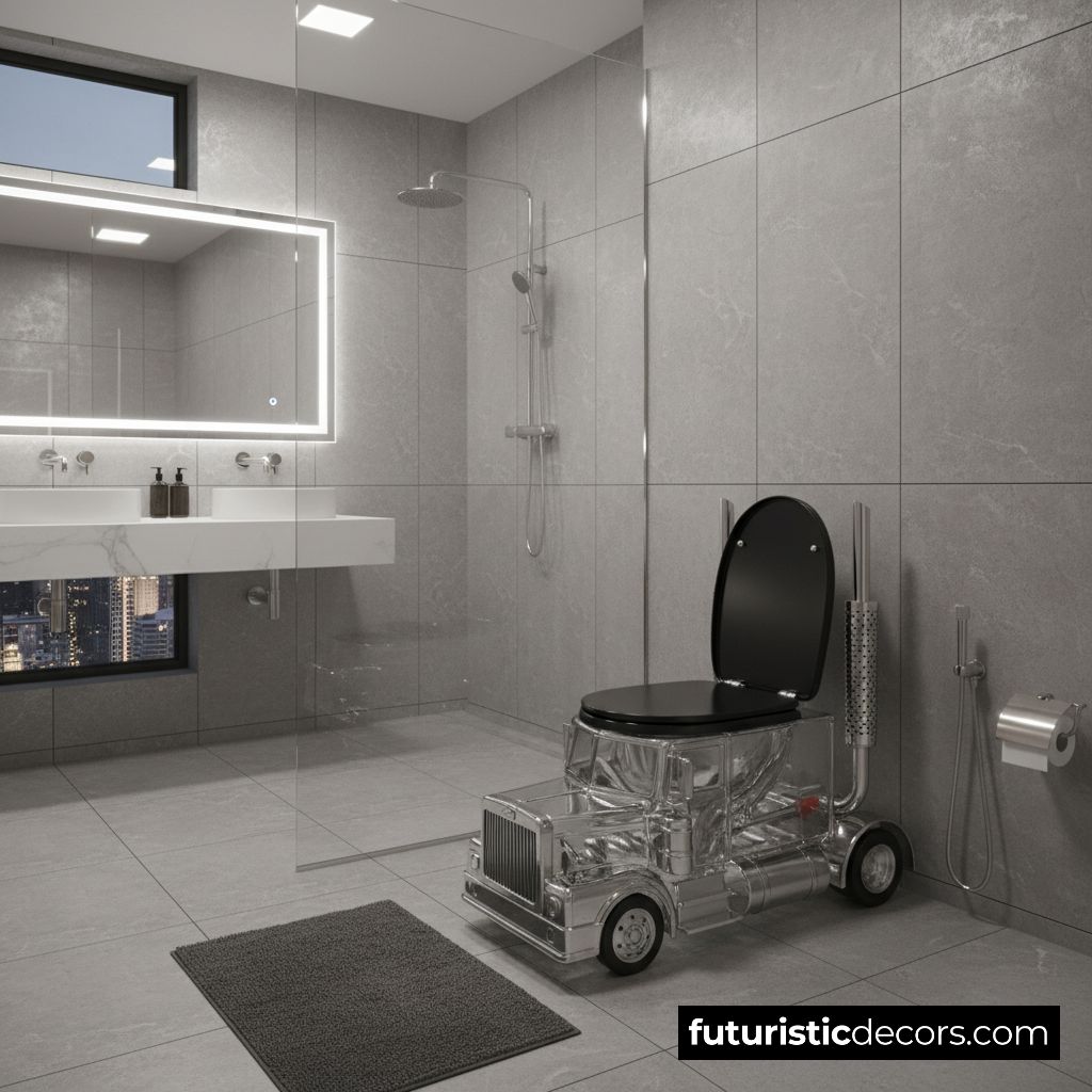 Semi Truck Toilet