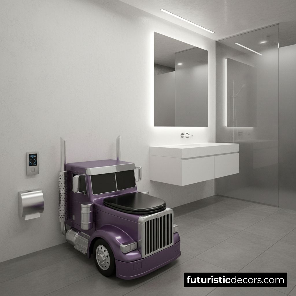 Semi Truck Toilet