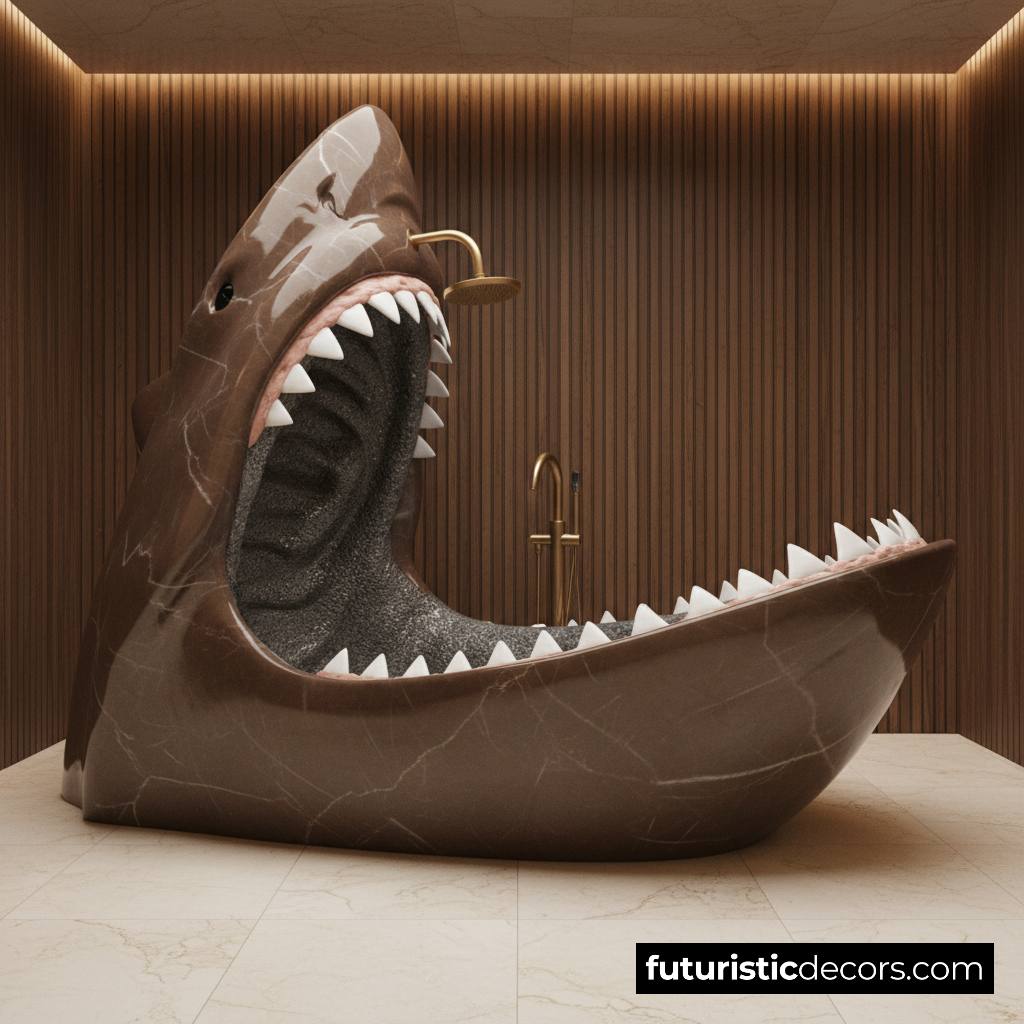 shark mouth bathtubs
