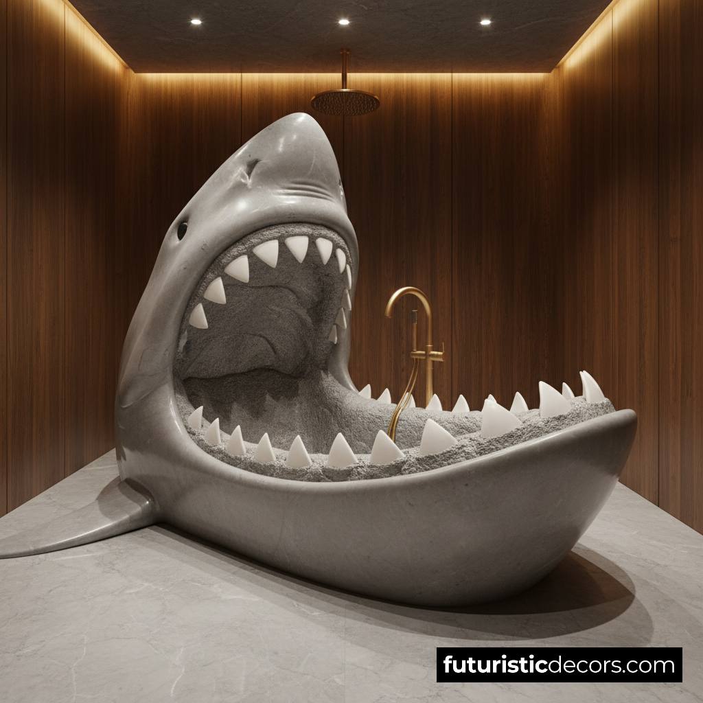 shark mouth bathtubs