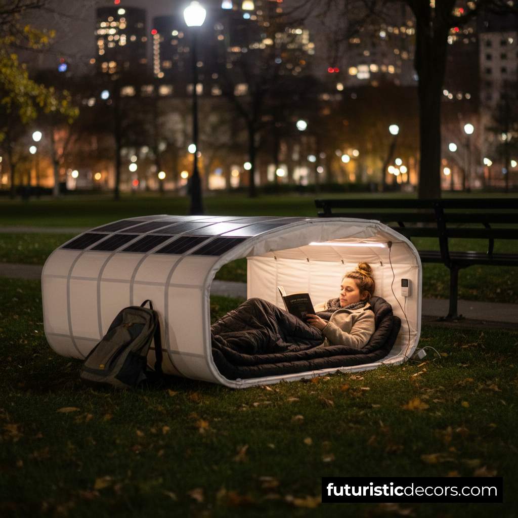 Homeless Backpack Bed