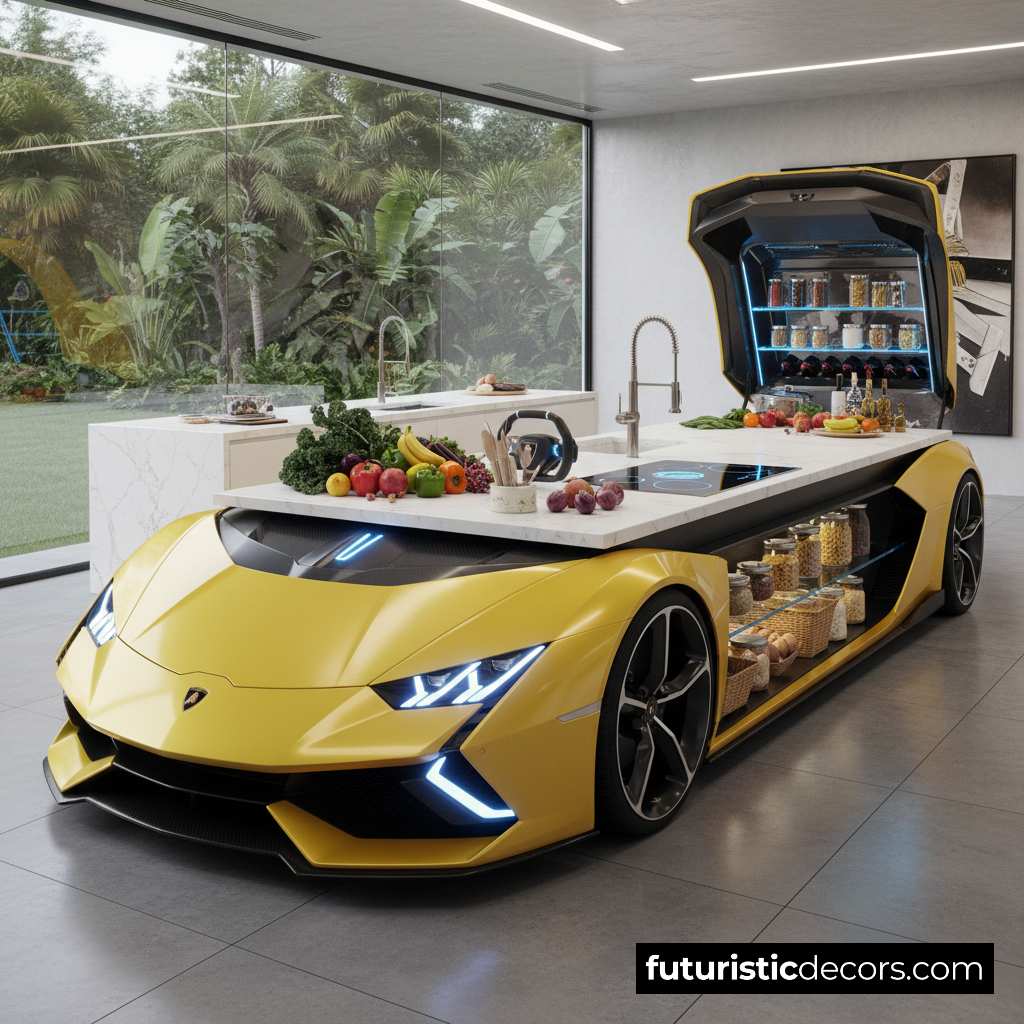 Supercar Kitchen Islands