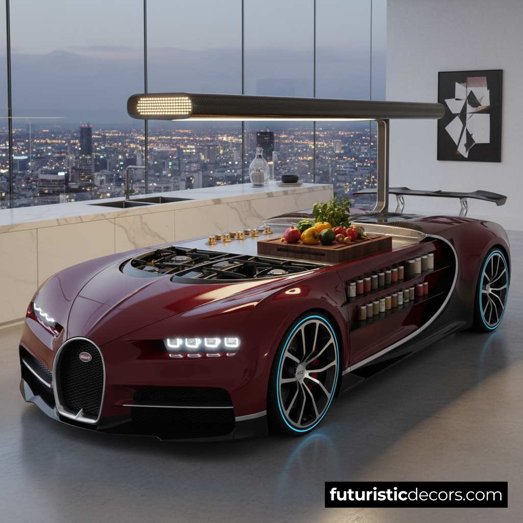 Supercar Kitchen Islands