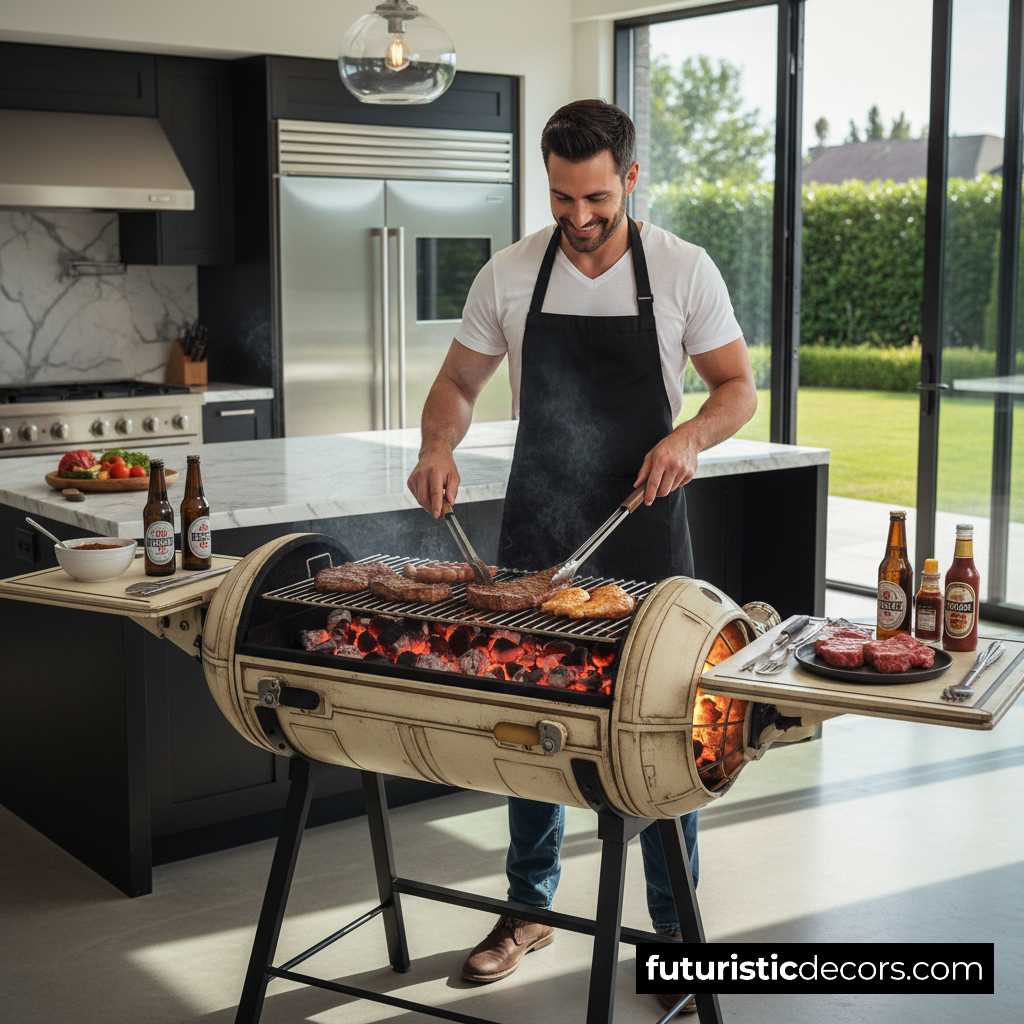 TIE Bomber BBQ Grills