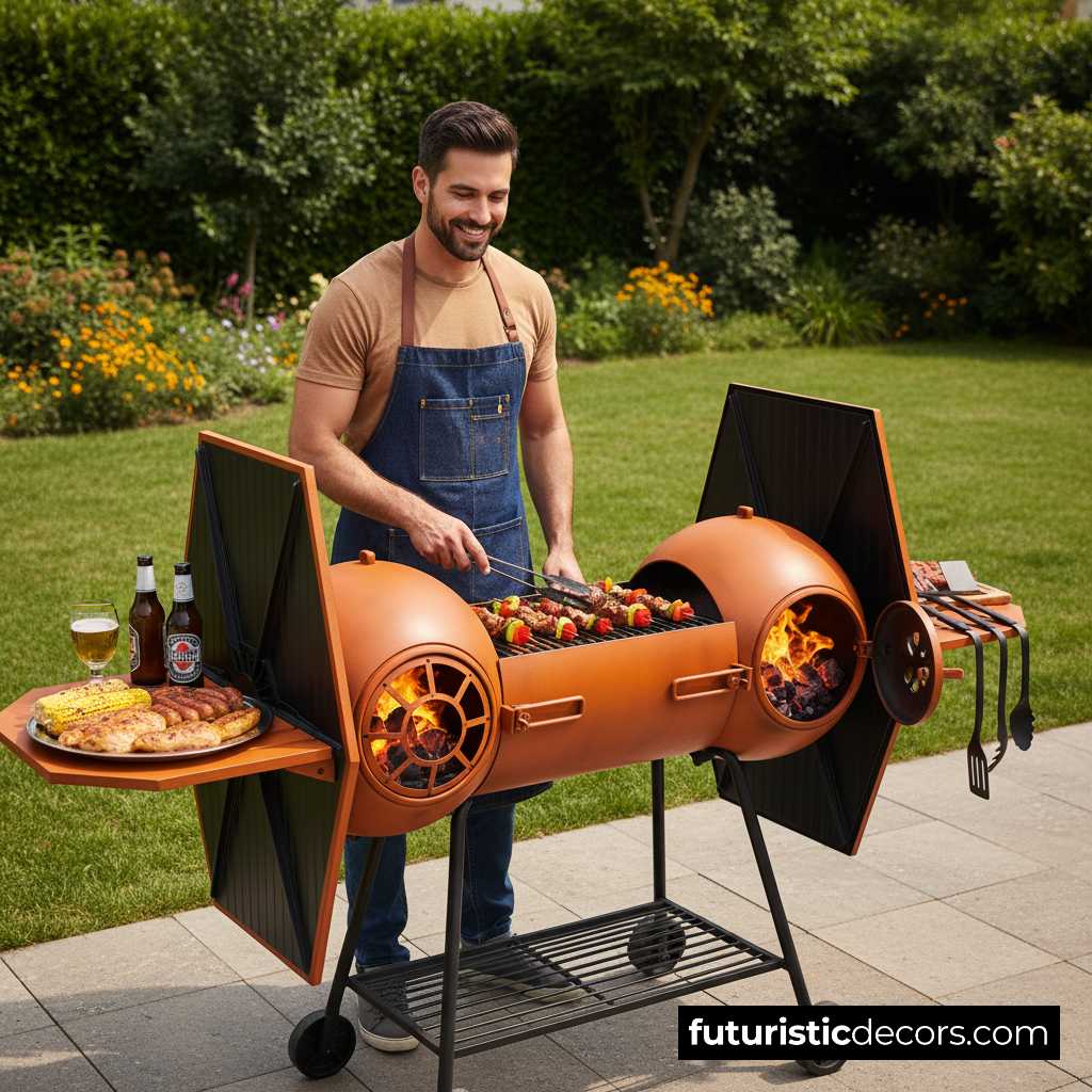 TIE Bomber BBQ Grills