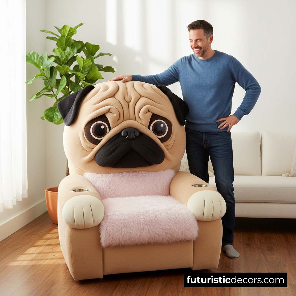 dog-shaped recliner