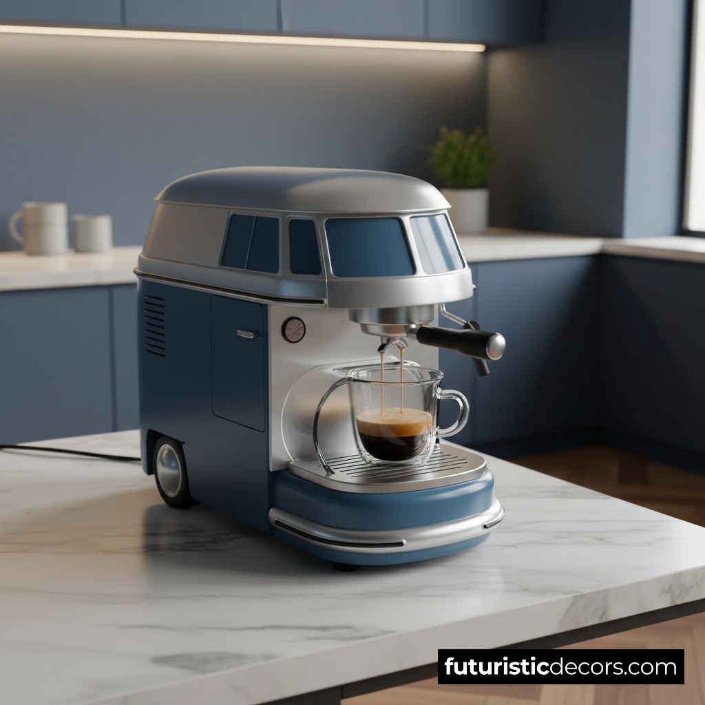 VW bus coffee maker
