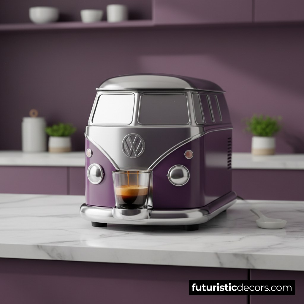 Volkswagen bus coffee makers
