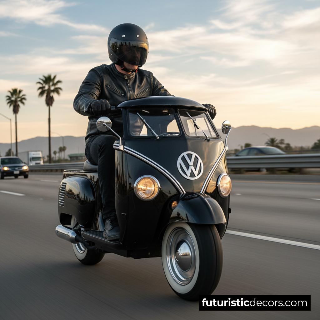 Volkswagen Hippy Bus Scooters