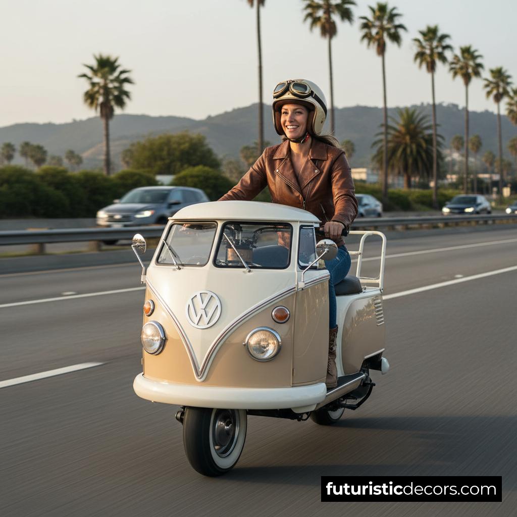 Volkswagen Hippy Bus Scooters