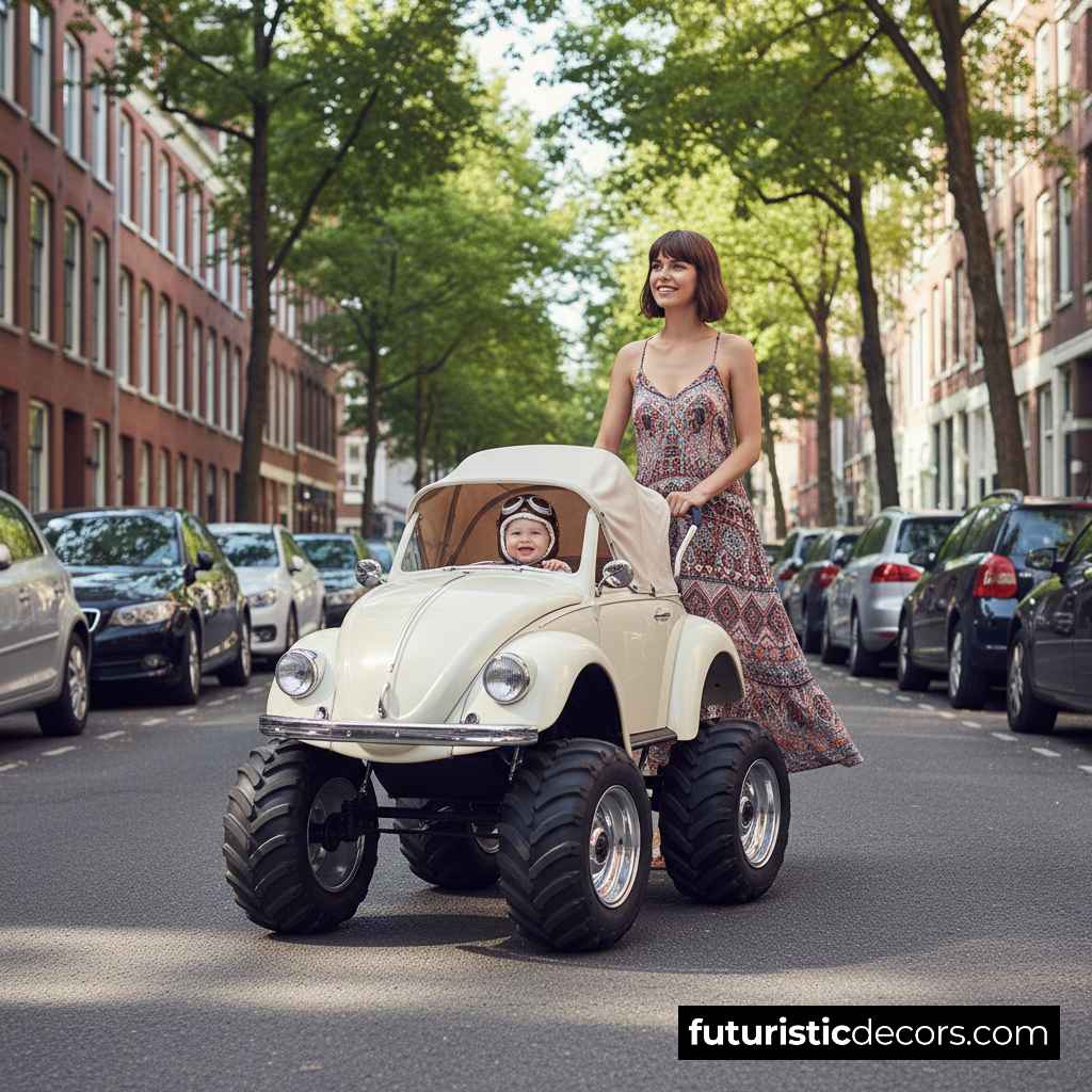 Volkswagen Beetle stroller