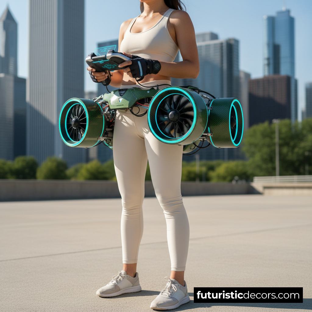 Waist-Mounted Drone