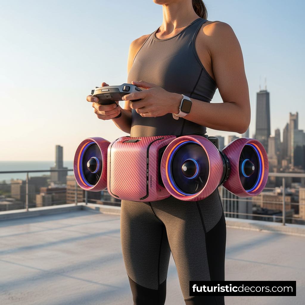 Waist-Mounted Drone
