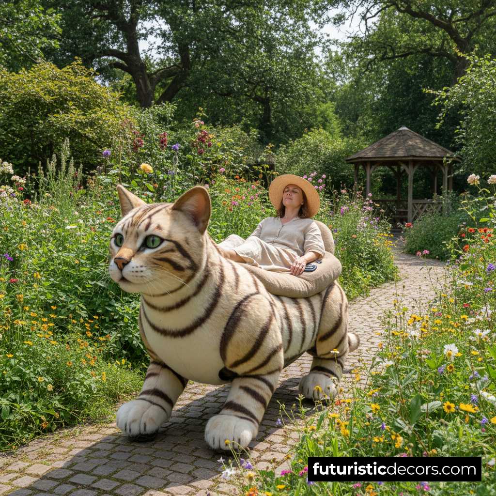 walking cat recliner
