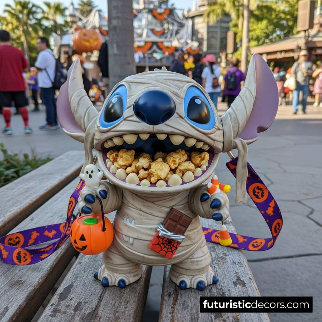 Stitch Mummy Popcorn Bucket