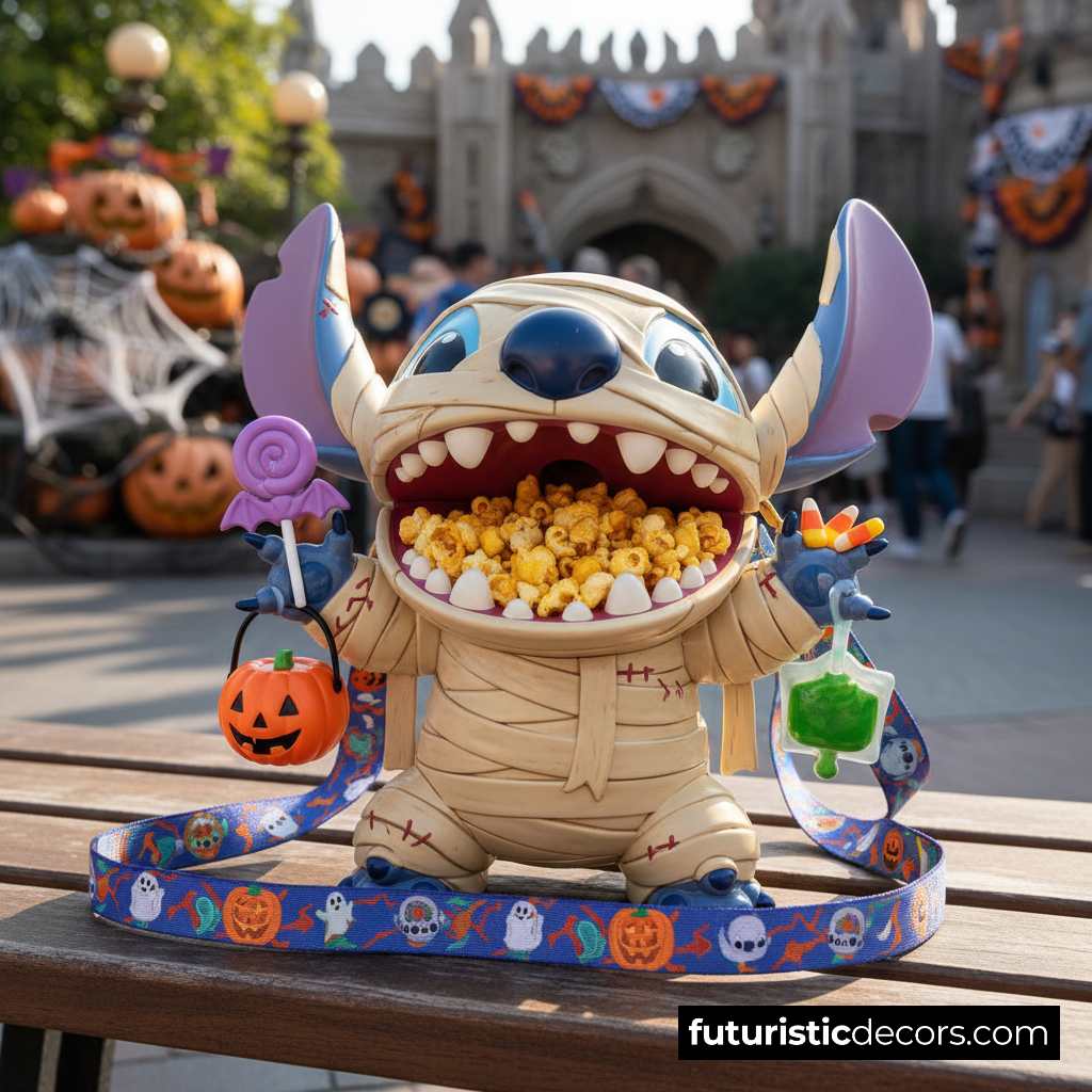Stitch Mummy Popcorn Bucket